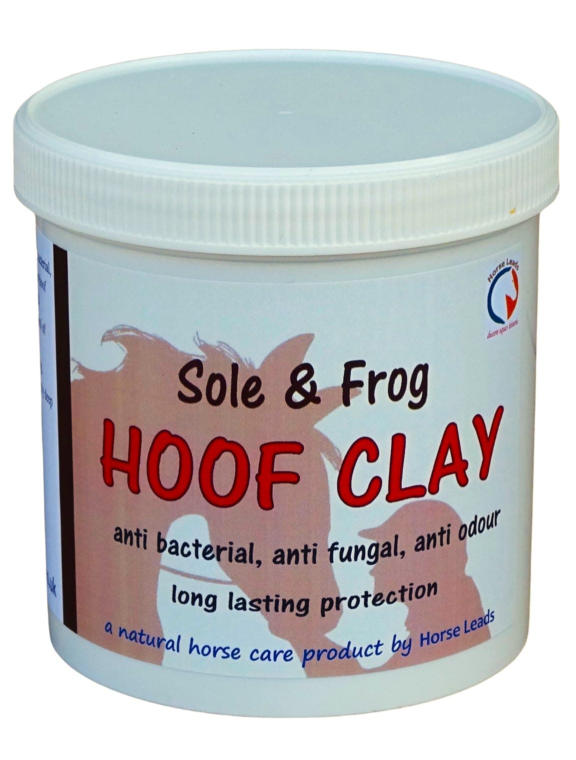 Hoof Clay by Horse Leads, 1.5 kg Antimicrobial/Antifungal field dressing paste Great for Thrush (1500, Grams)