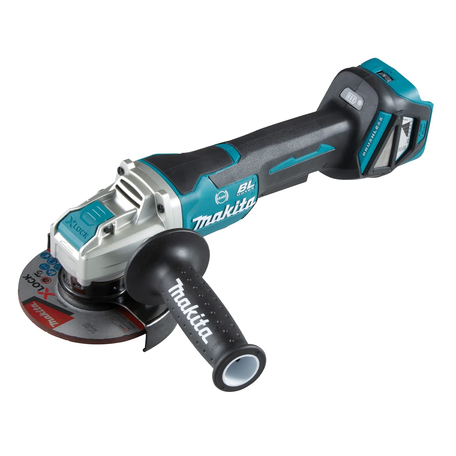 DGA519Z 18V Li-ion LXT 125mm Brushless X-Lock Angle Grinder - Batteries and Charger Not Included