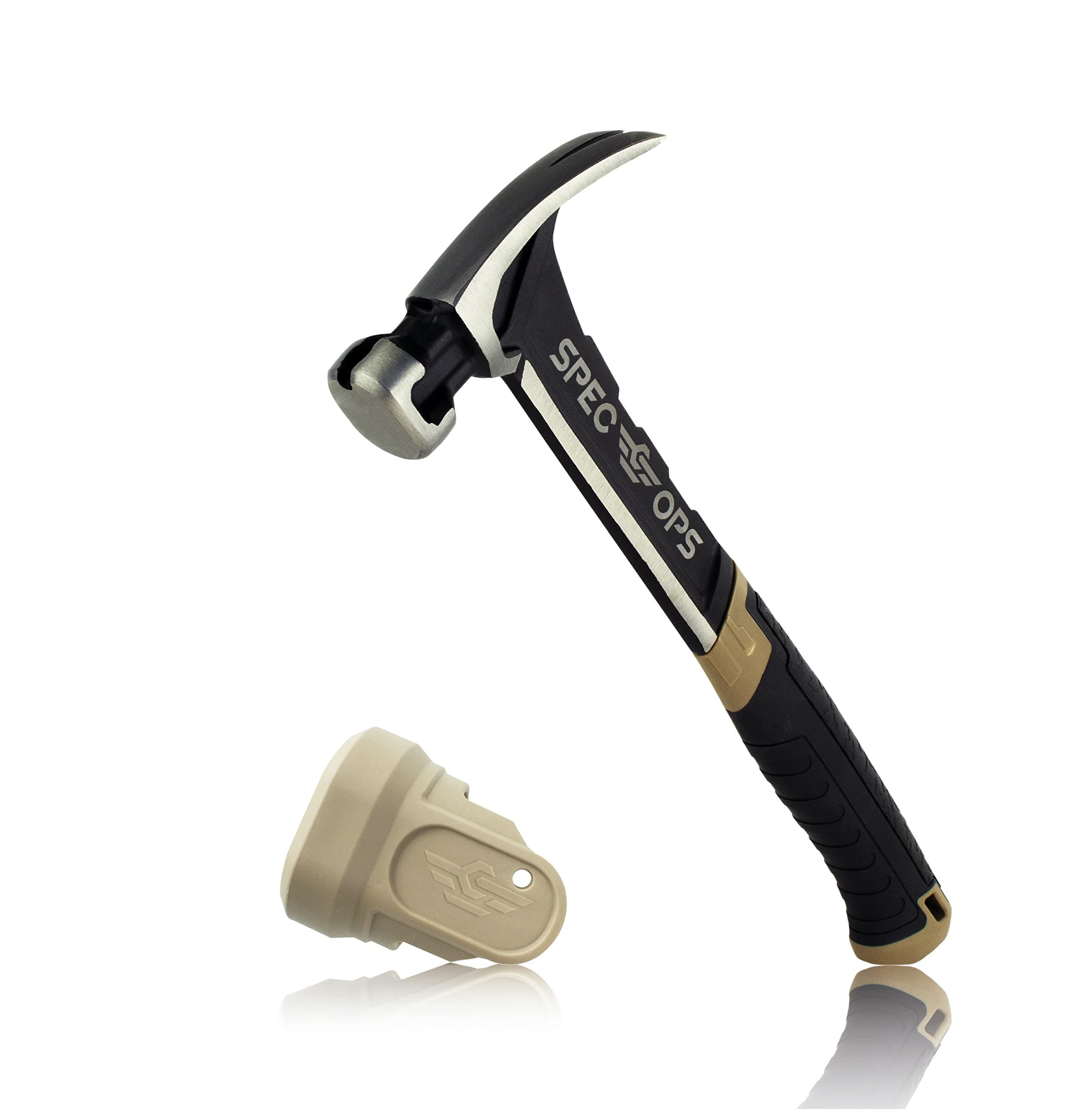 Tools Father's Day Gifts for Dad Nailing Hammer, 20 oz, Rip Claw, Smooth Face, Shock-Absorbing Grip, 3% Donated to Veterans