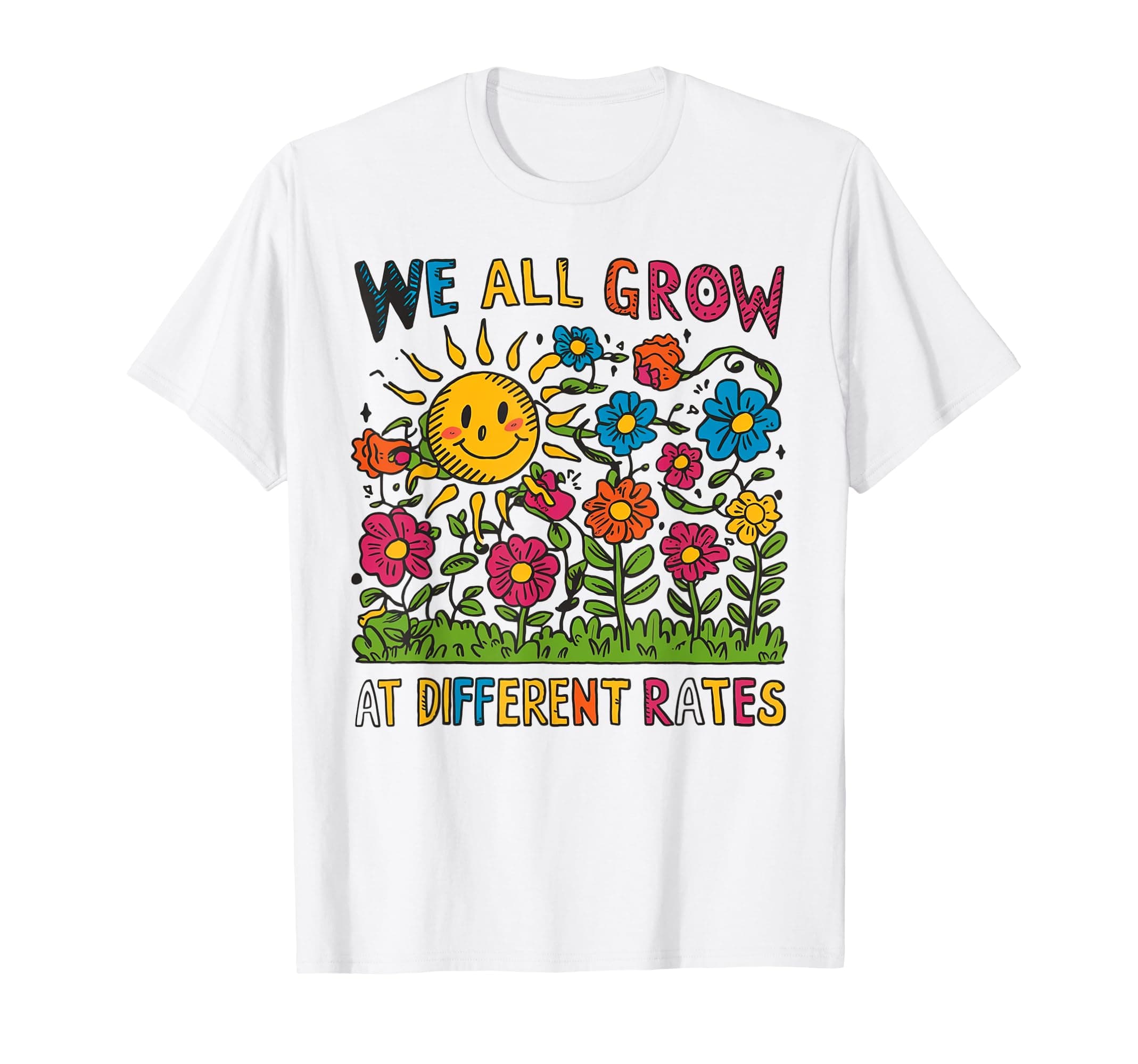 Teacher Inclusion Learning Special Education Back to School Men Women Girls Kids T-Shirt