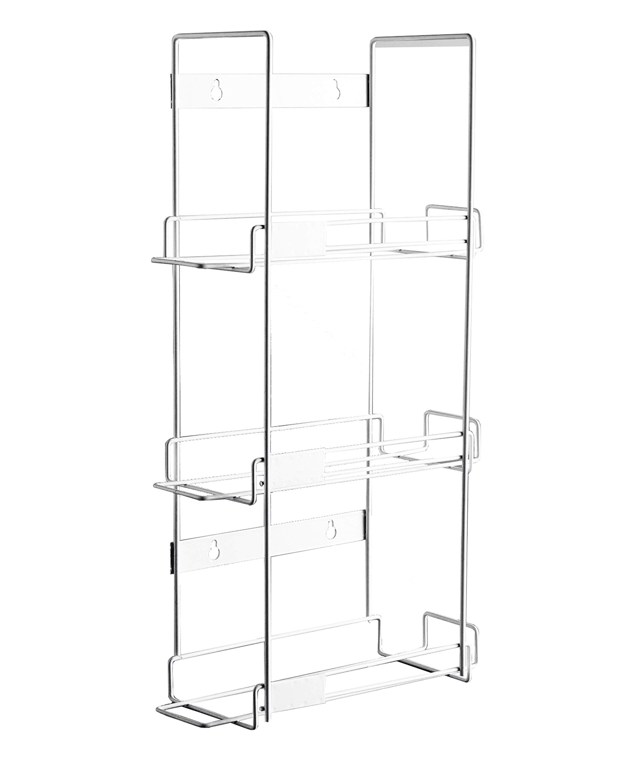 Quality Producer Direct Glove Dispenser Wire Wall Mount, Horizontal, Holds 3 Boxes, Mounting Hardware Included, Easy Installation, Open Side for Easy Refill, White (8 oz)