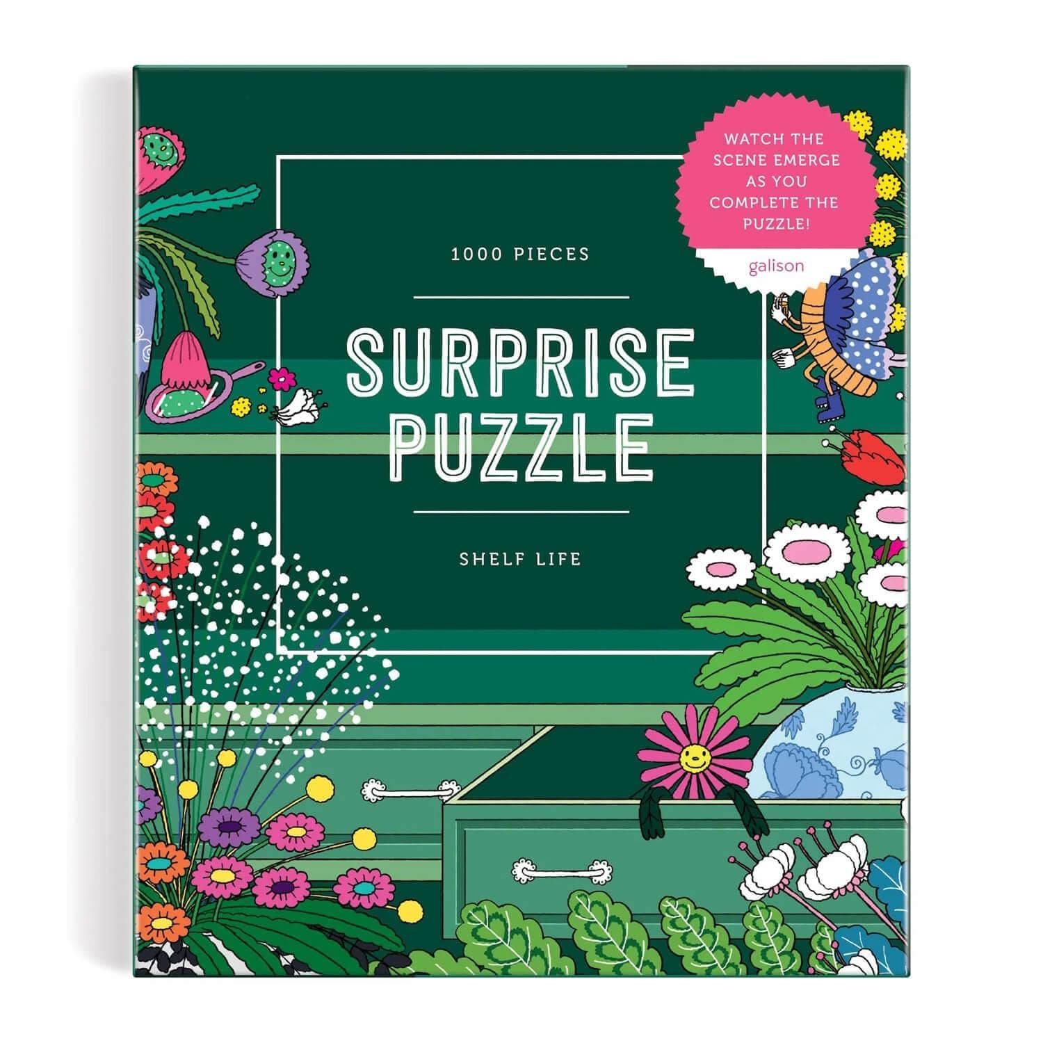 Shelf Life Surprise Jigsaw Puzzle, One Size , Multicoloured