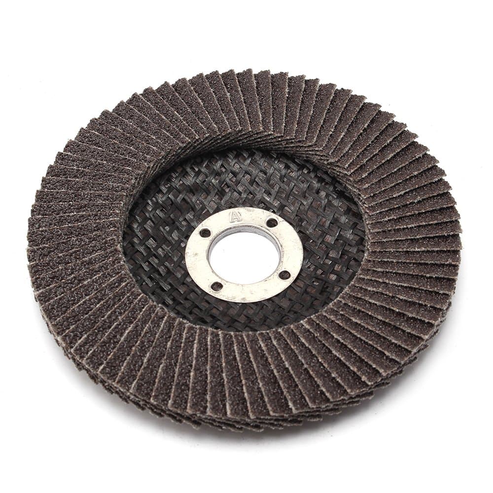 10Pack 4 Inch Premium High Density Calcined Aluminum Oxide Flap Disc 100 Grit