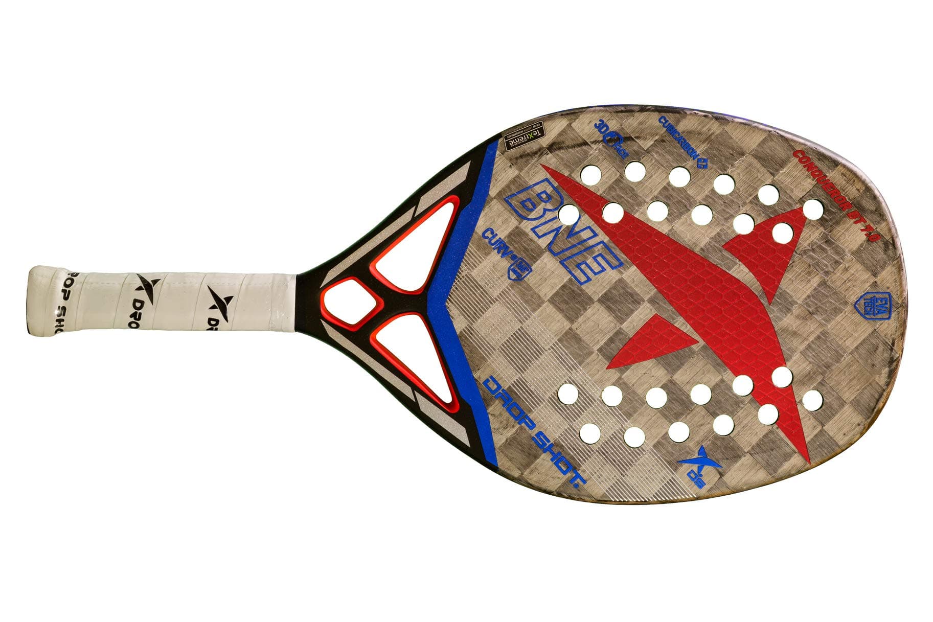 Drop Shot Conqueror BT 7.0 Professional Beach Tennis Paddle
