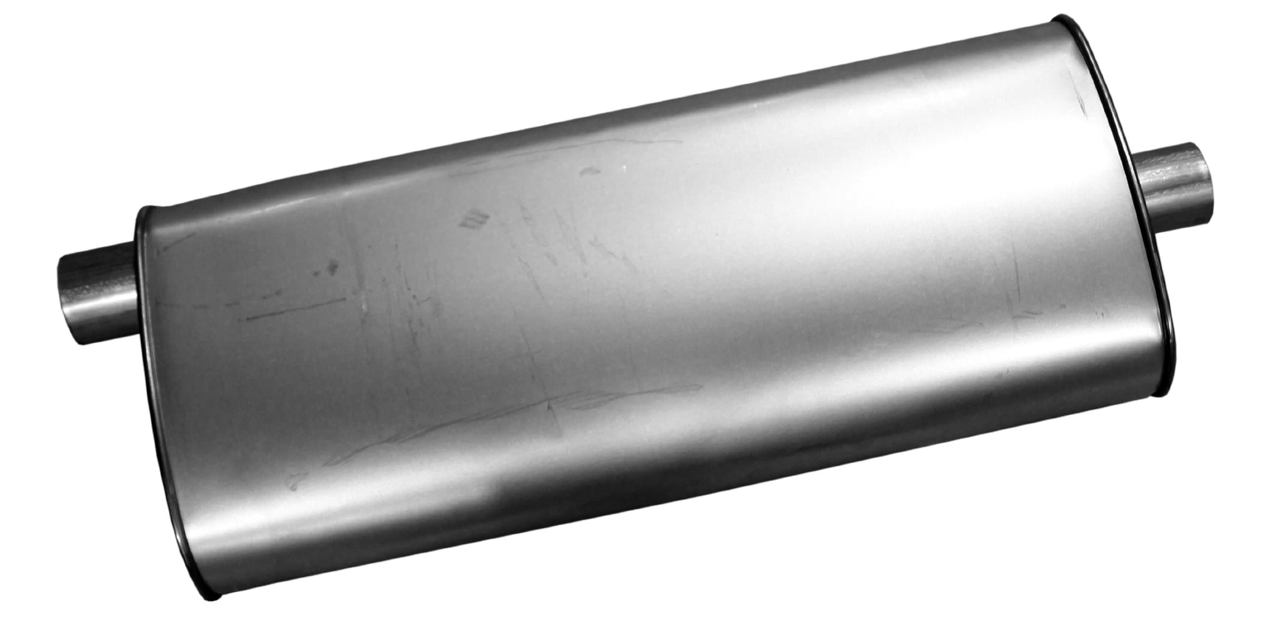 Quiet-Flow SS 21544 Direct Fit Exhaust Muffler 2.5" Inlet (ID) 2.25" Outlet (ID) for Jeep Grand Cherokee