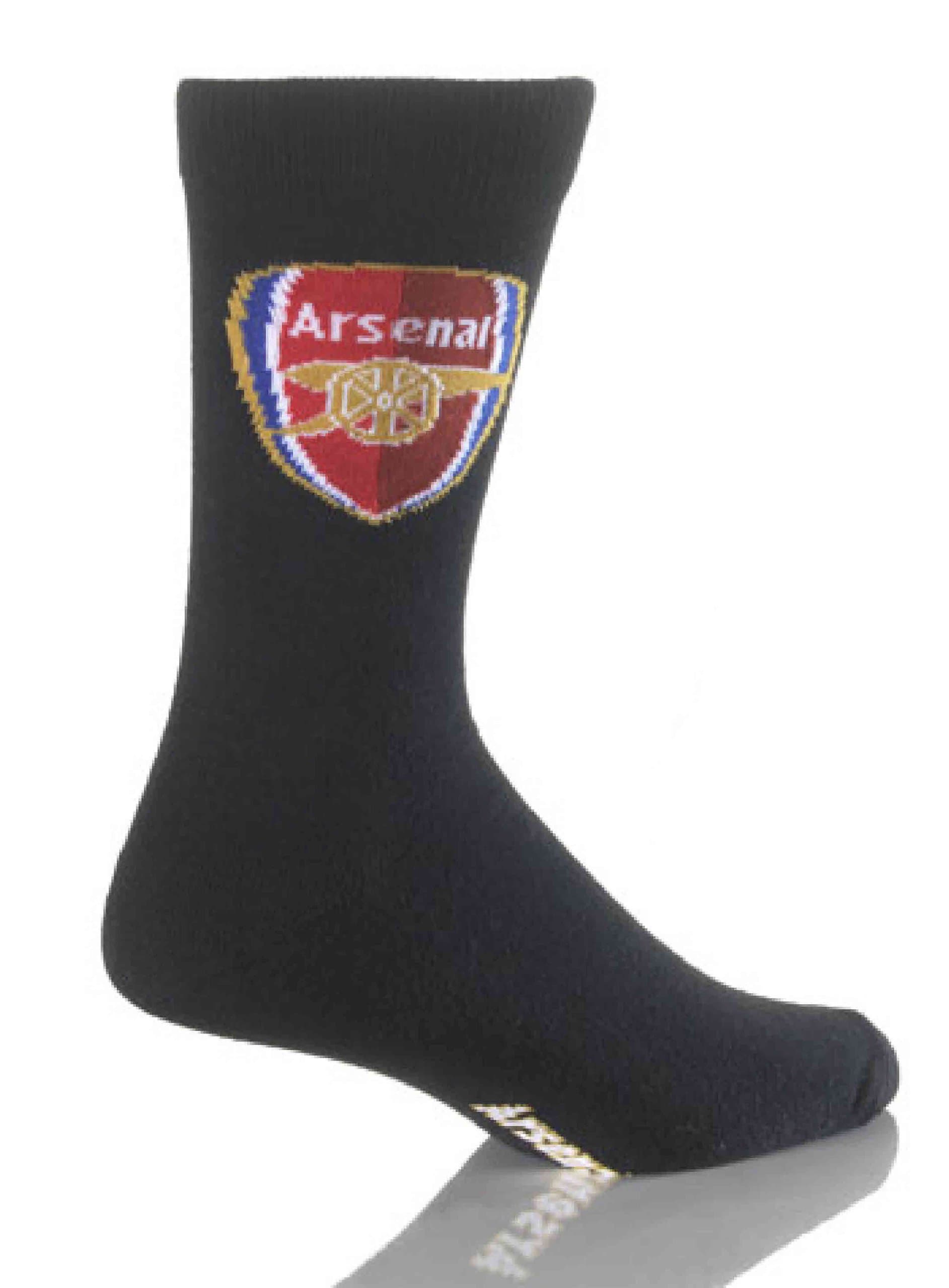 Arsenal soccer team Crest Sock (One Pack) size 6 -11