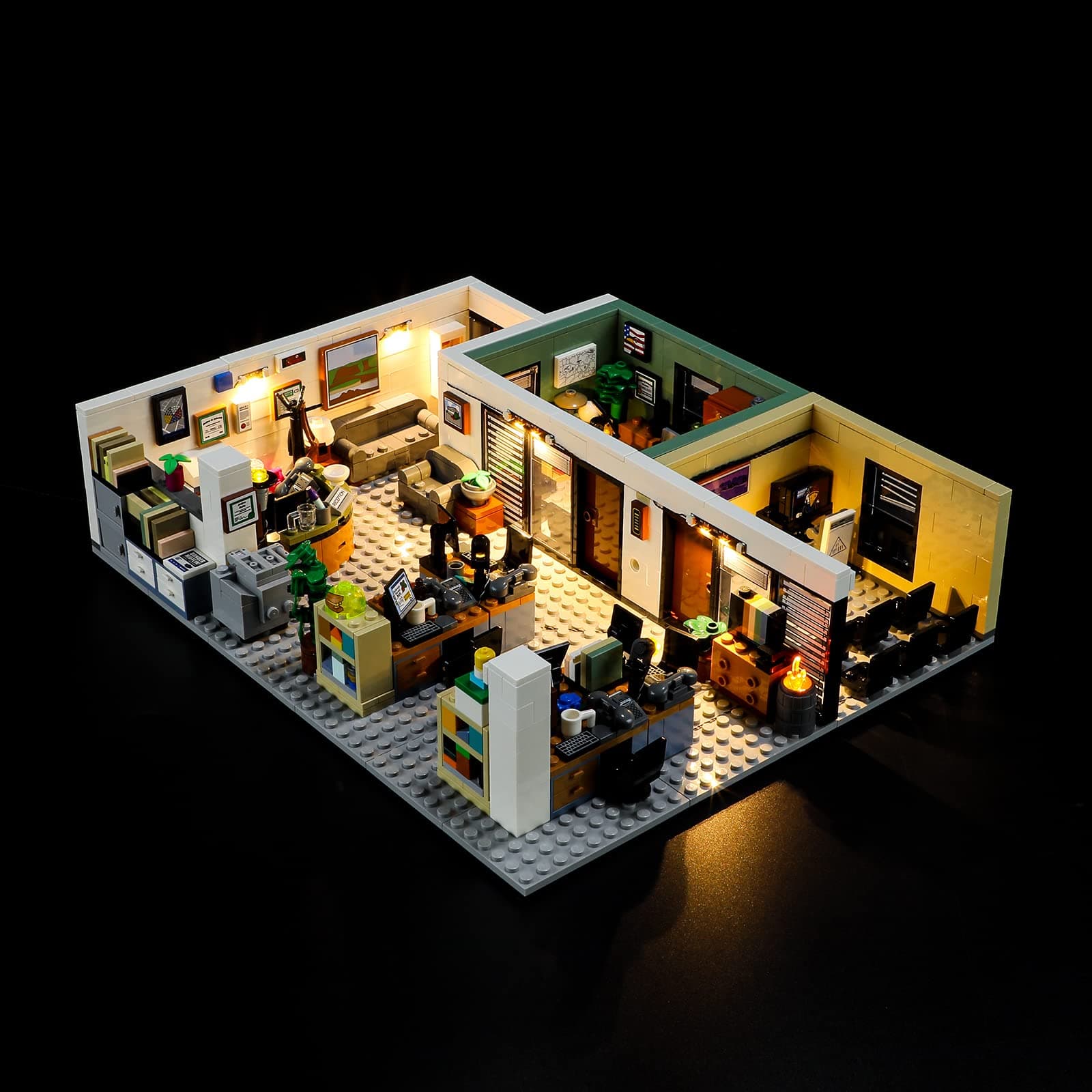 Led Lighting Kit for LEGO-21336 The Office - Compatible with Lego Ideas Building Blocks Model- Not Include Lego Set