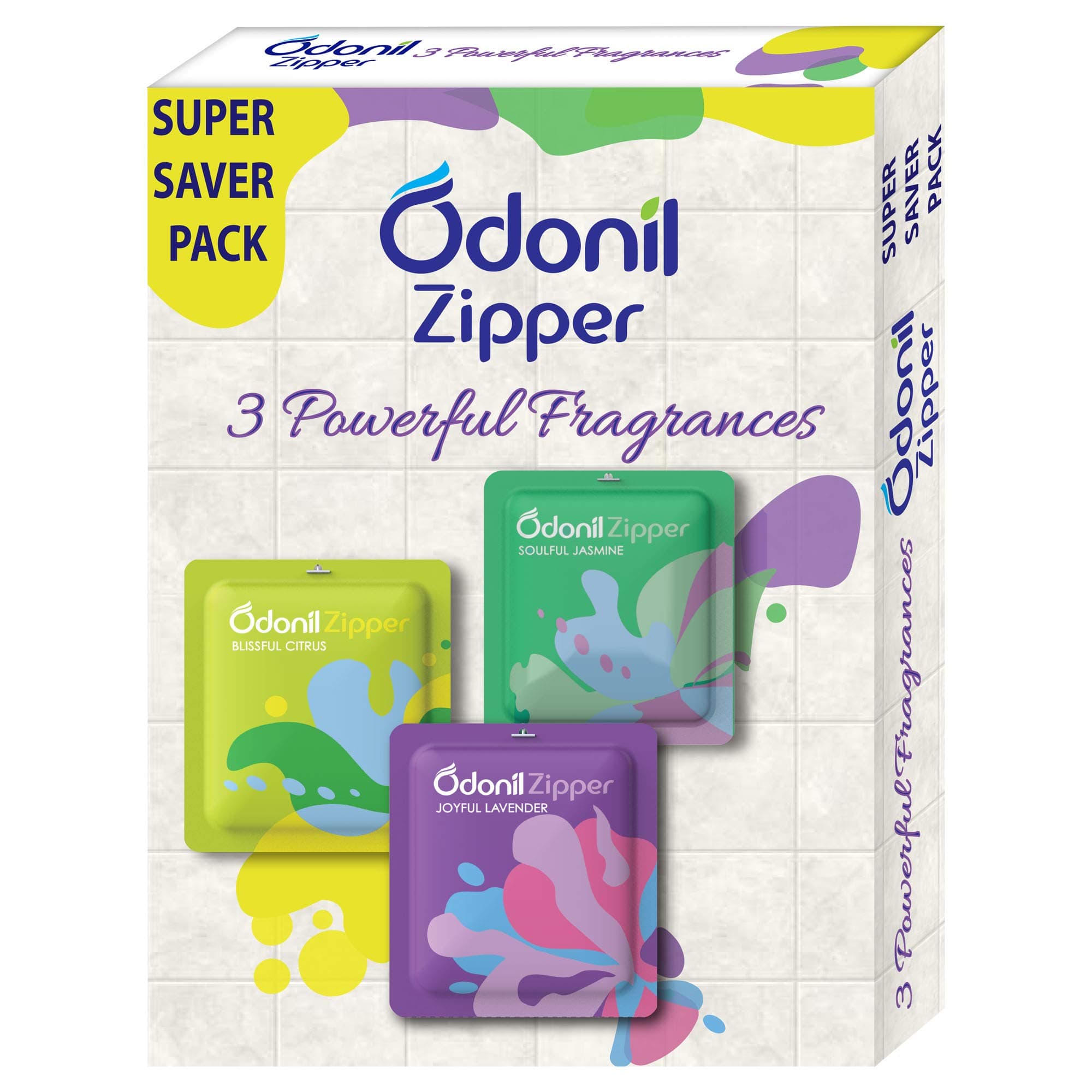 Air Freshener Zipper, 10g (Pack of 3)