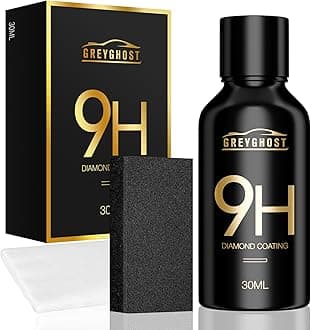 Greyghost Mr Fix 9h Nano Ceramic Coating Kit for Cars - Super Hydrophobic Car Paint Protection, Anti-Scratch Glass Coat, High Gloss Auto Polish With 9h Hardness