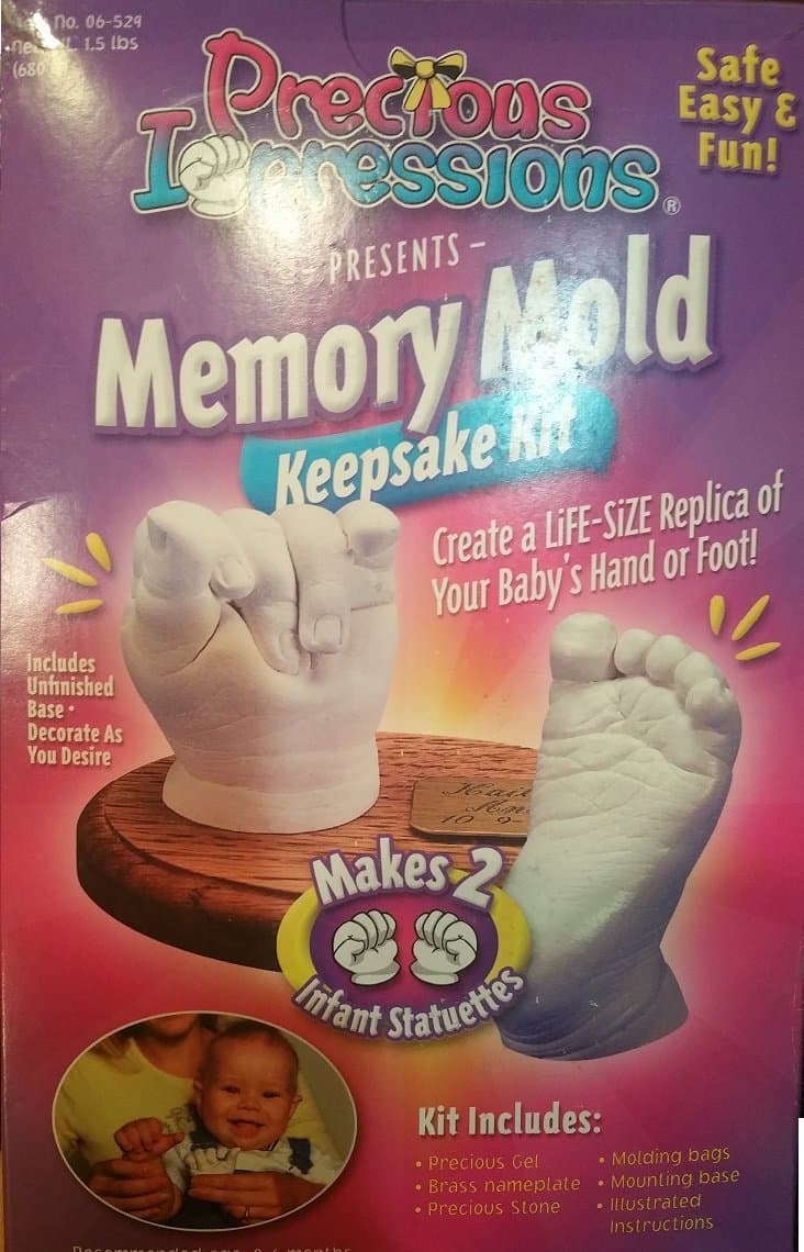 Precious Impressions Memory Mold 3d Keepsake Kit-