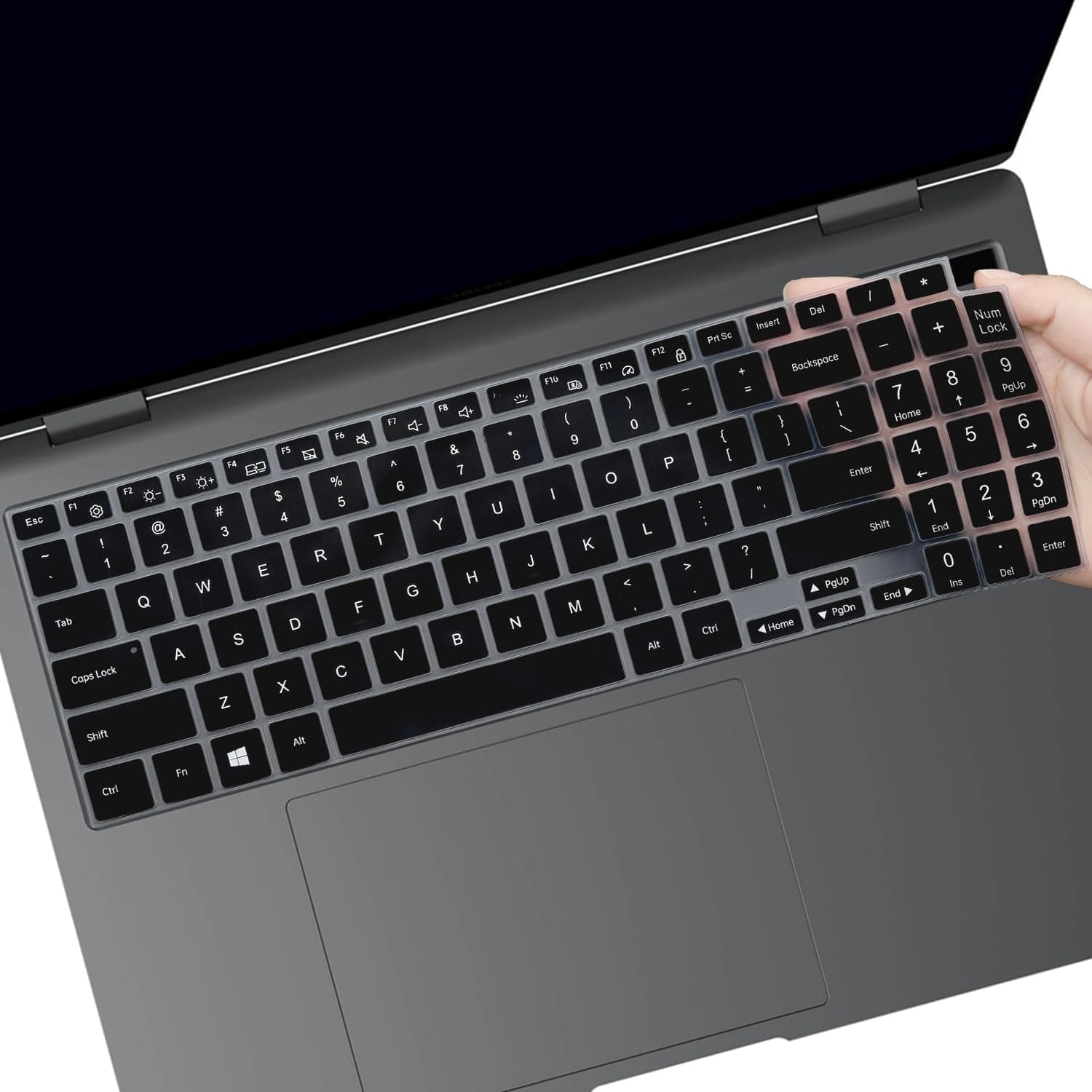 Keyboard Cover for Samsung Galaxy Book 5/4/3 360|Pro 360 15.6" 16.6", Galaxy Book 5/4/3 Ultra|Edge 16", Galaxybook 5 4 3 NP750QHA NP750XGK NP9600 QFG NP9 60XHA NP940XMA 15.6 16"