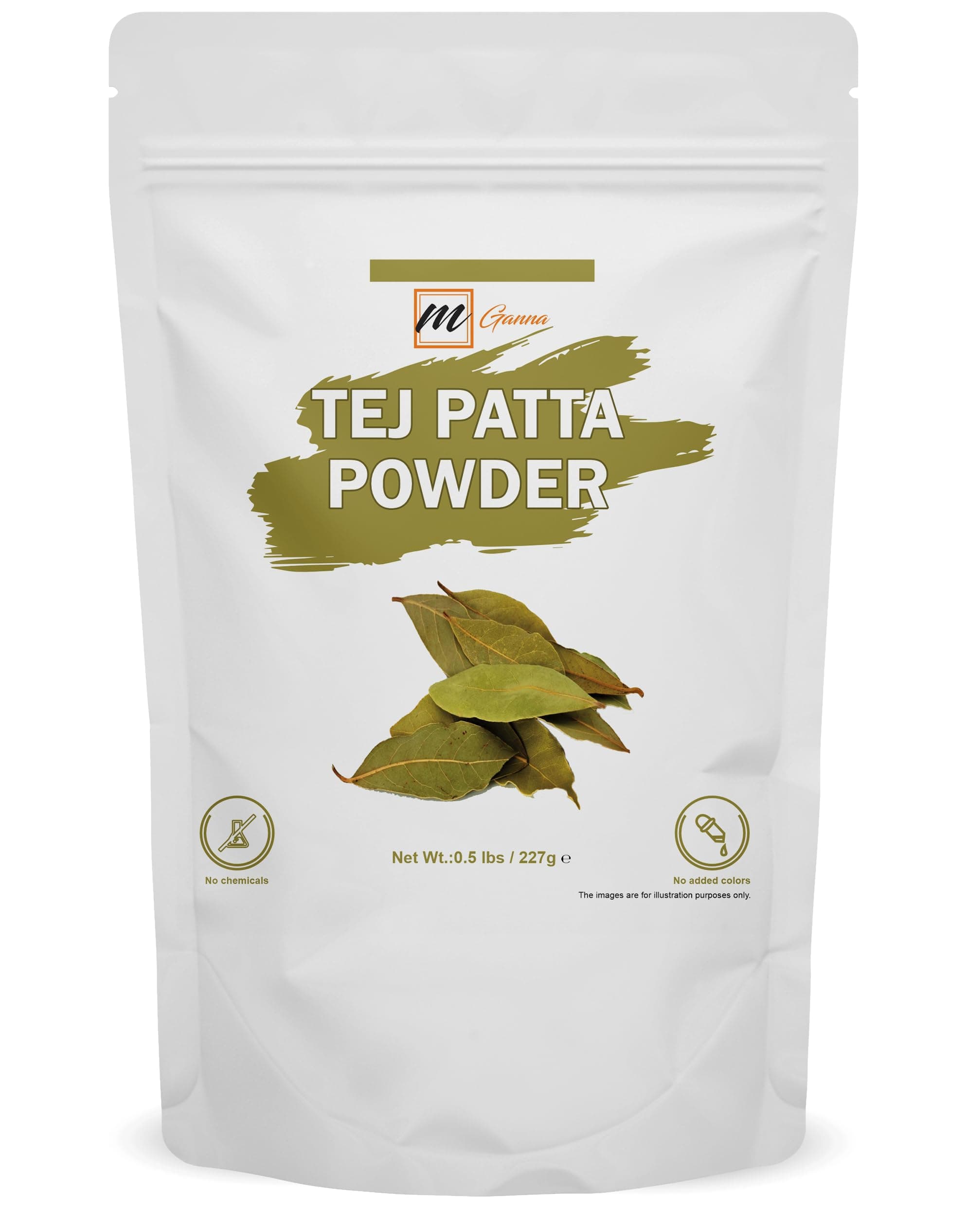 mGanna 100% Natural Tej Patta | Bay Leaf Powder 0.5 LBS as Flavoring spice in...
