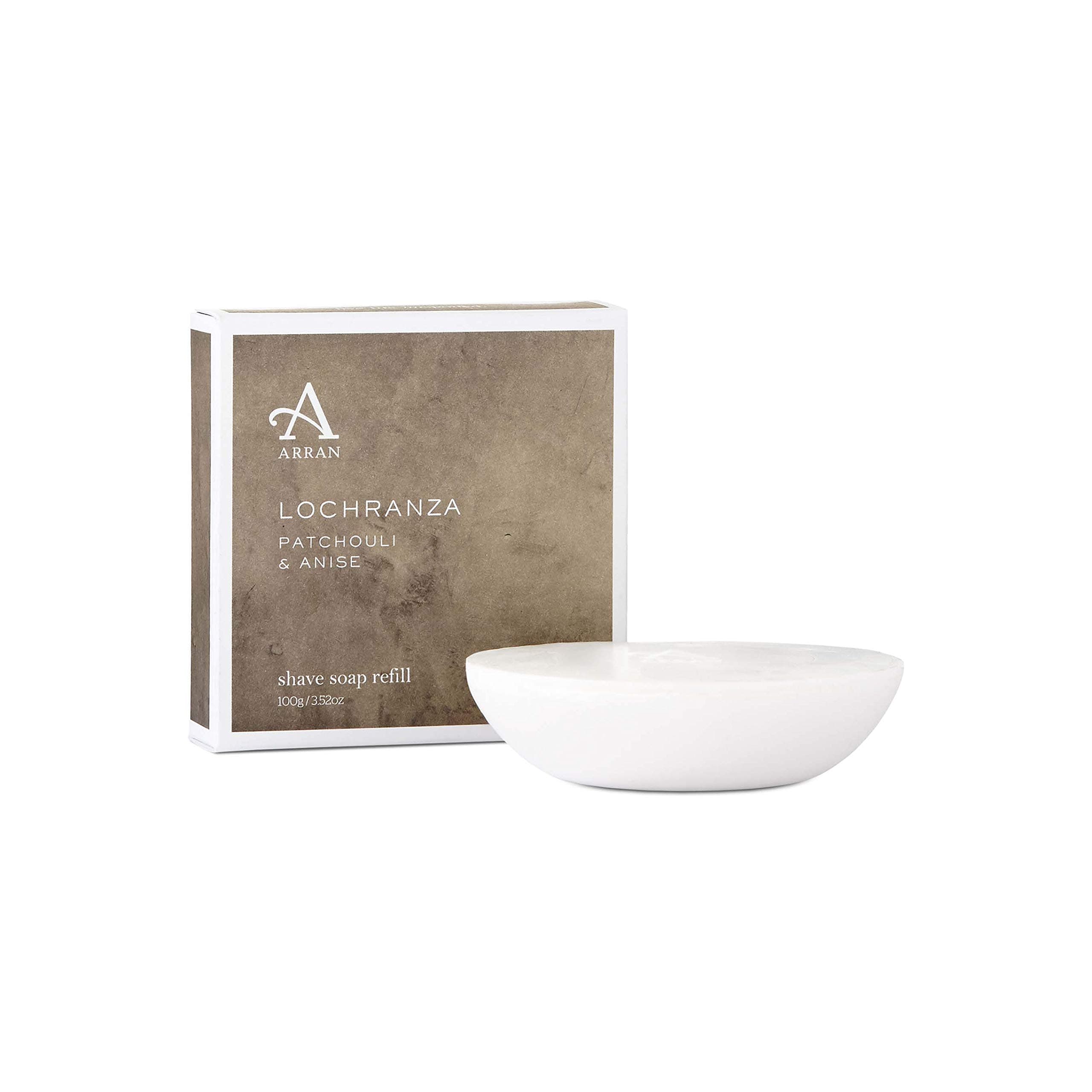 Arran Sense of Scotland Lochranza Shave Soap Refill, 100 g