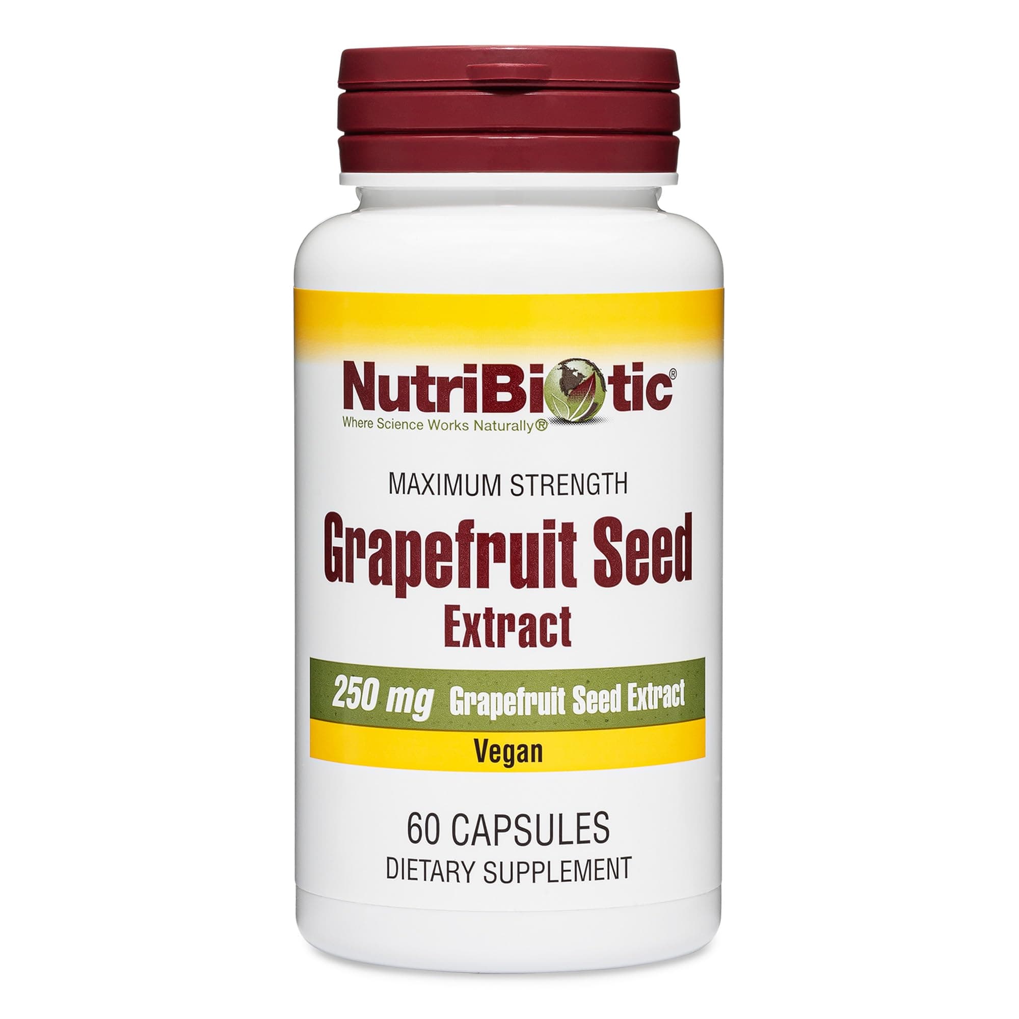 Grapefruit Seed Extract, 250 mg , 60 Capsules NBC-01006