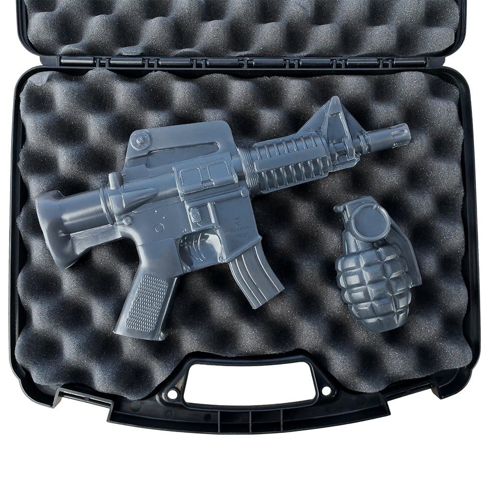AR15 and Grenade Soap Gift Set - Includes Case