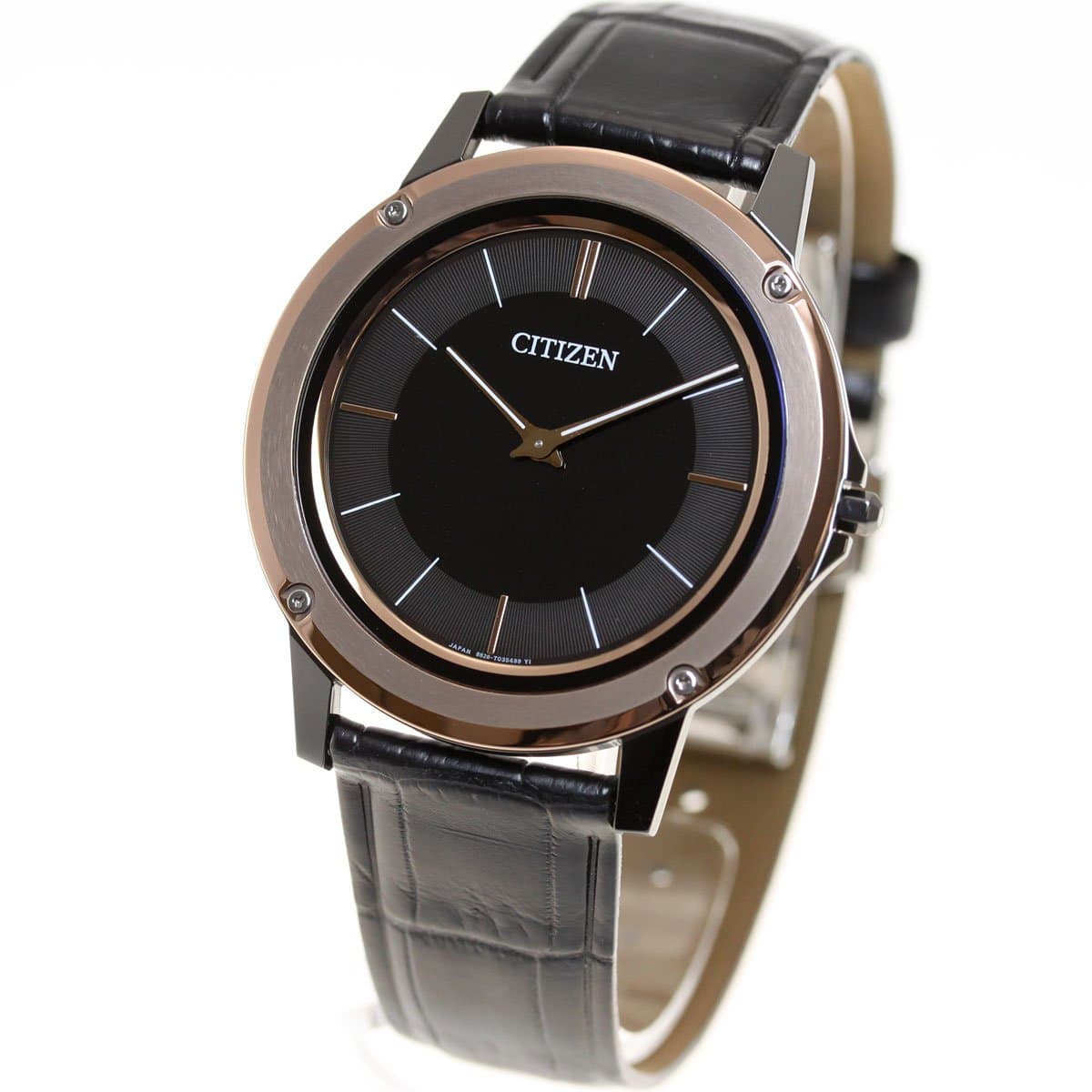 Eco Drive One Solar Watch Citizen Thickness 2.98 mm Thin photovoltaic Clock Mens AR5025-08E