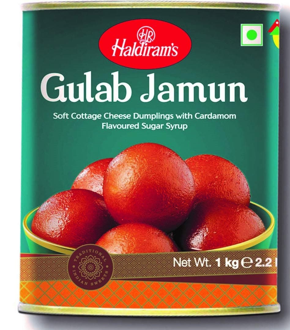 Haldiram's インド ハルディラム グラブジャムン 1kg Haldiraminchs GULAB JAMUN