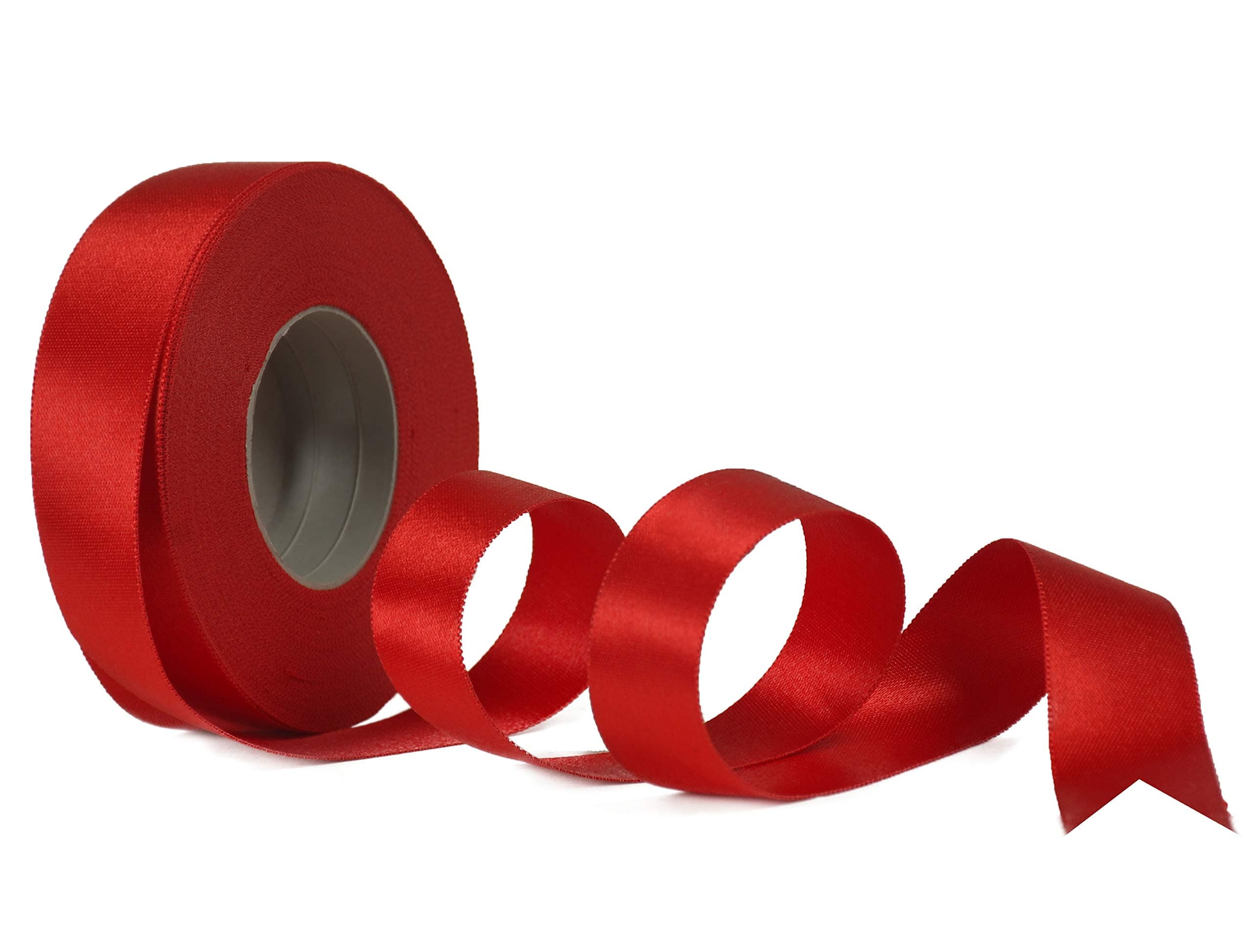 Red Satin Ribbon 18 metres