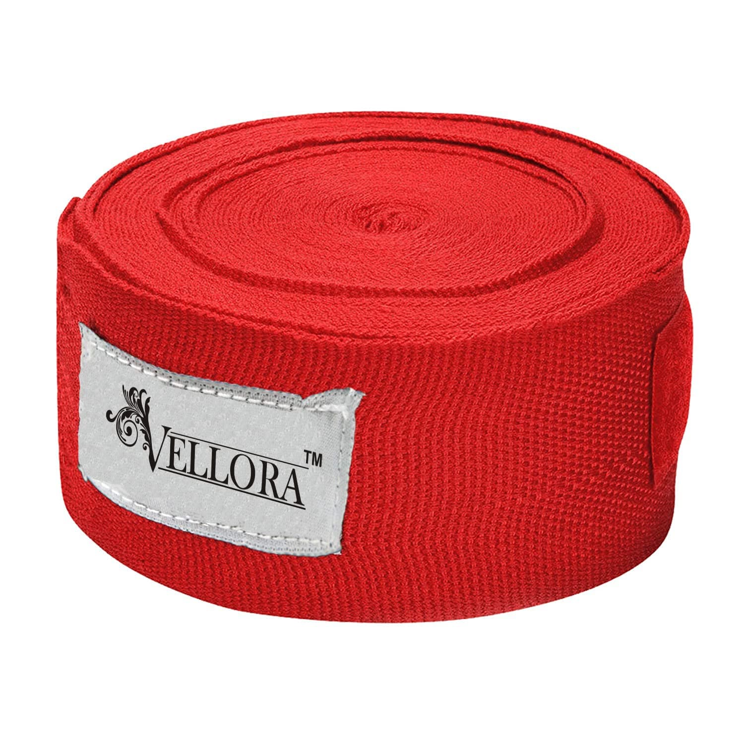 Wrist Supporter for Gym/Boxing Wrist Band for Men Gym & Women with Thumb Loop Straps - Wrist Wrap Gym Accessories for Men Hand Grip & Wrist Support Sports Straps for Gym-180 Inch (Red)