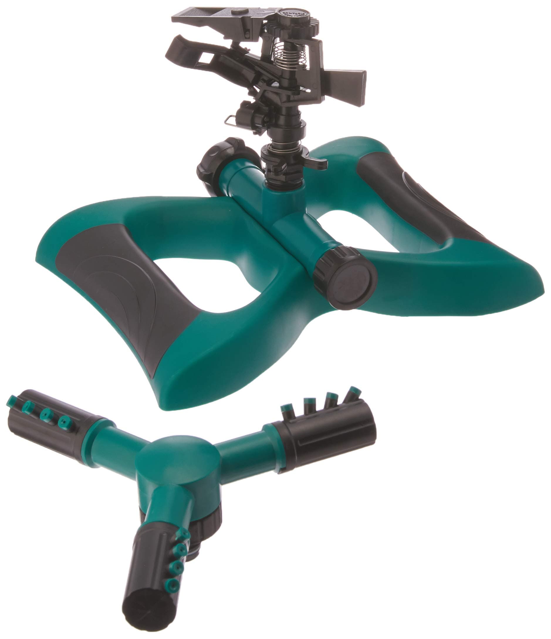 Lawnfit Lawn Impact 360 Degree Rotating Sprinkler, Large, Green