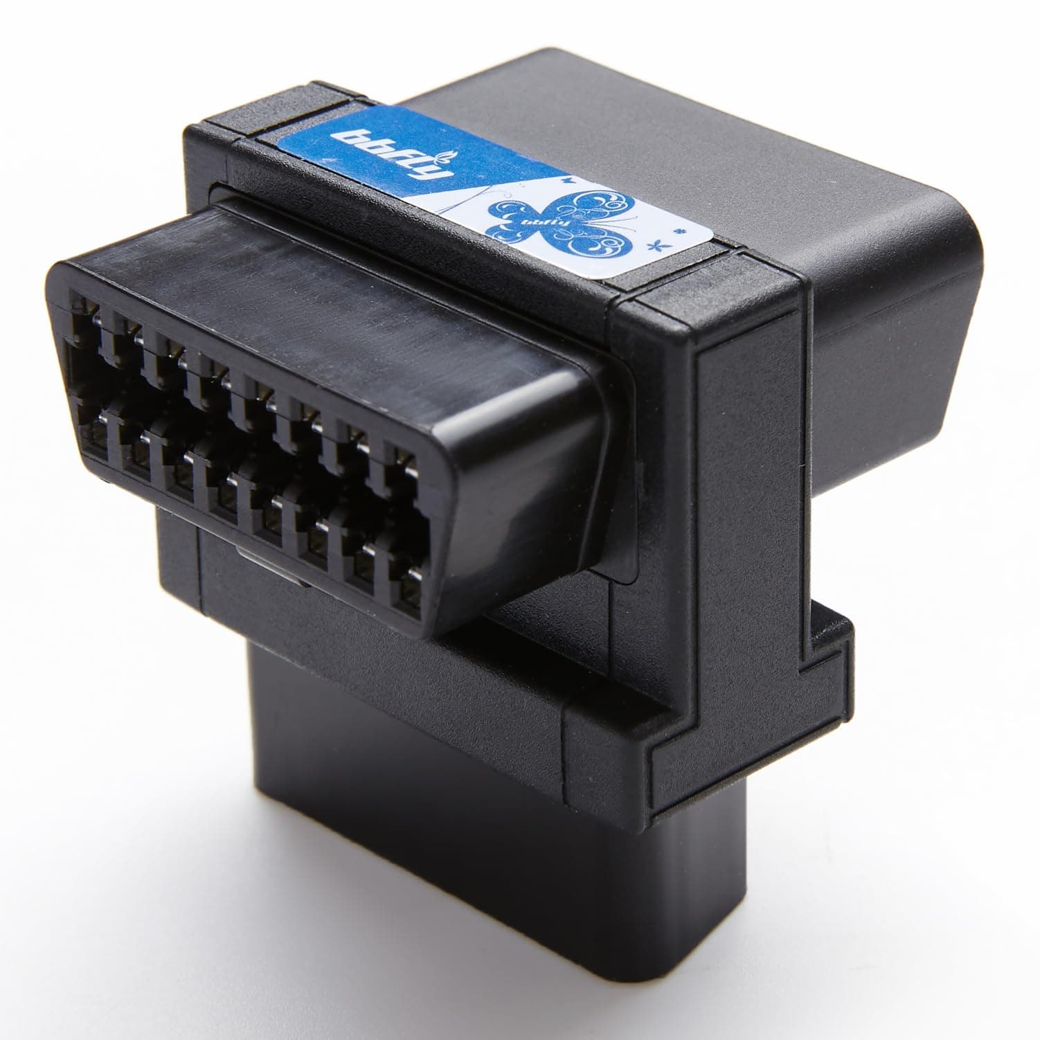 OBD2 Splitter, B31 Full 16pin OBDII Port 1 Male Splitter to 2 Female Extension Cable 1.6IN/4CM (B31 1PACK)