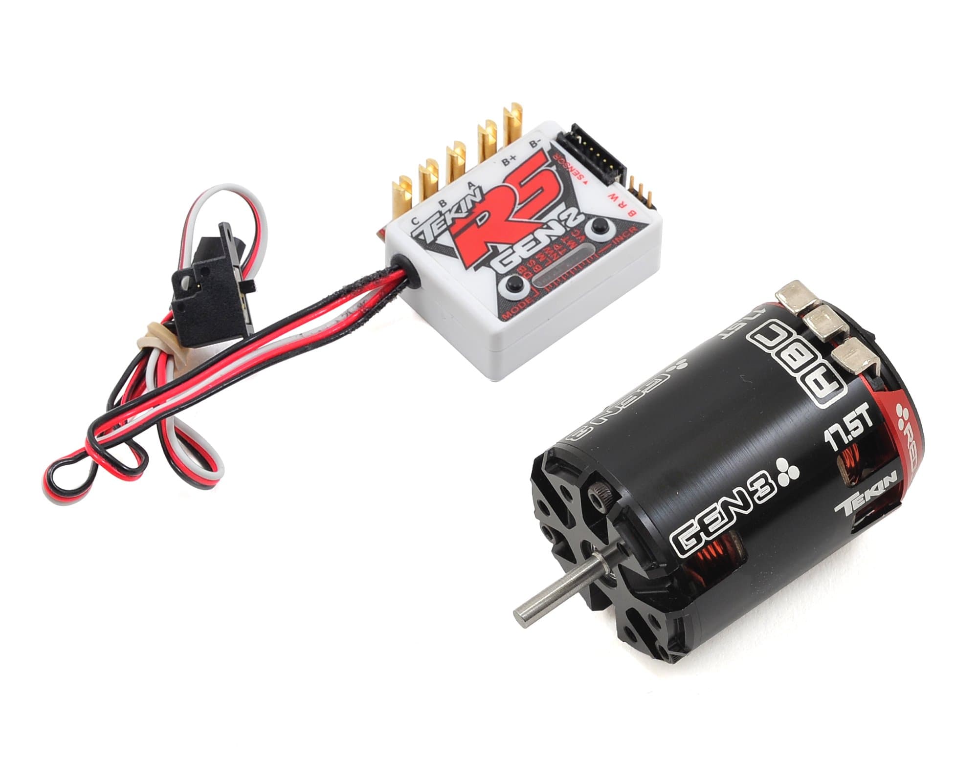 Tekin, Inc RS Gen2 ESC, 17.5T Gen3 Sensored Brushless Motor System
