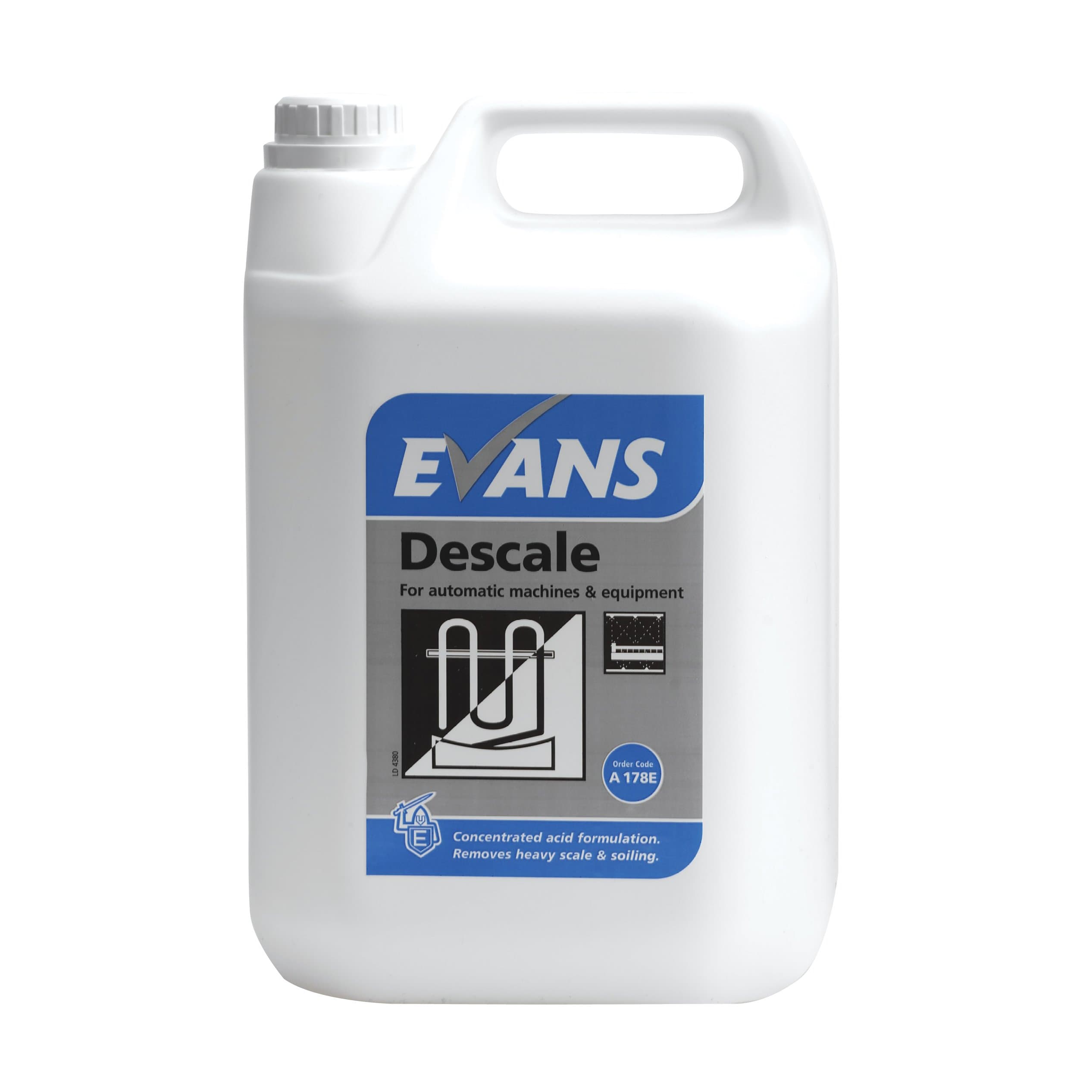 Evans Vanodine Descale Limescale Remover 5ltr