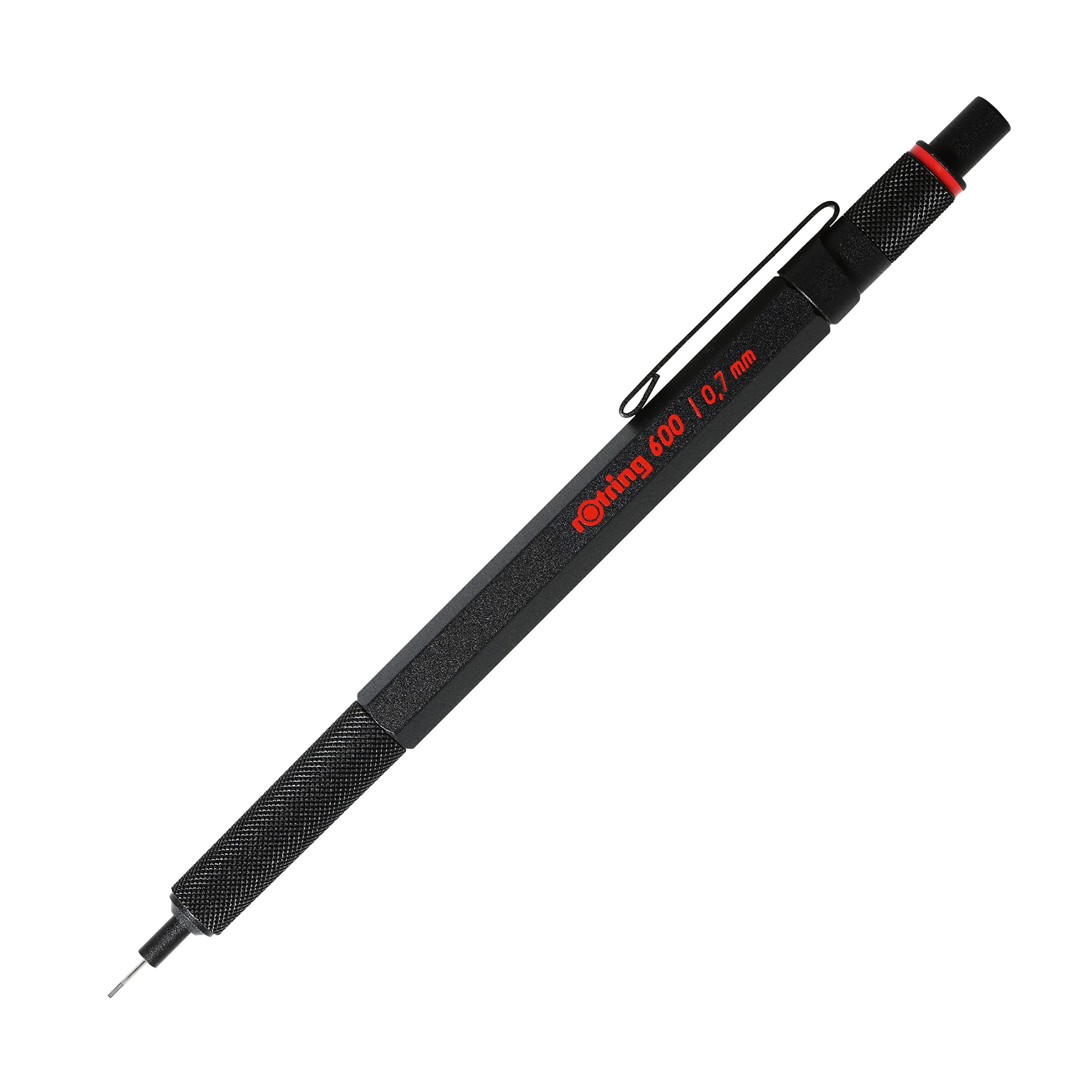 Rotring 600 Mechanical Pencil 0.7mm Black 1904-442 [Official Japanese Product]
