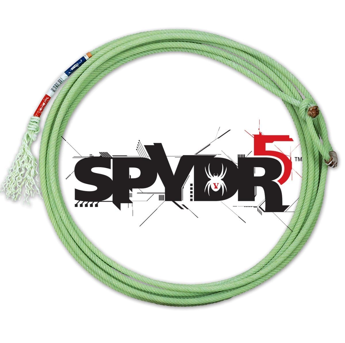 Spydr Classic 5-Strand Head Rope 30ft Green Nylon