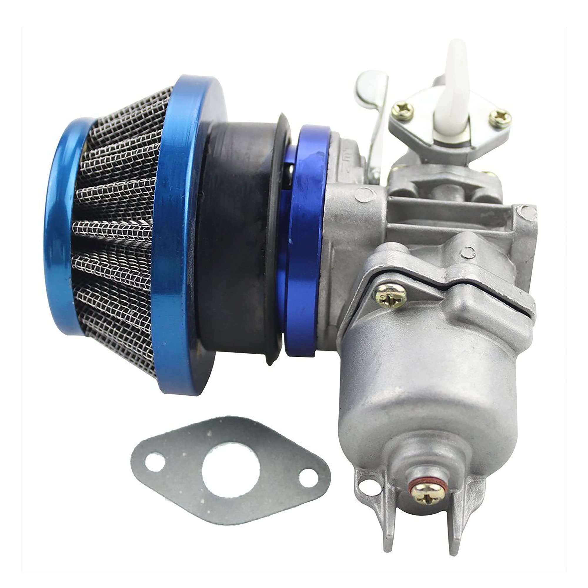 GOOFIT Air Filter Stack Carburetor Carb for 2 Stroke 47cc 49cc Mini ATV Quad Dirt Pocket Bike
