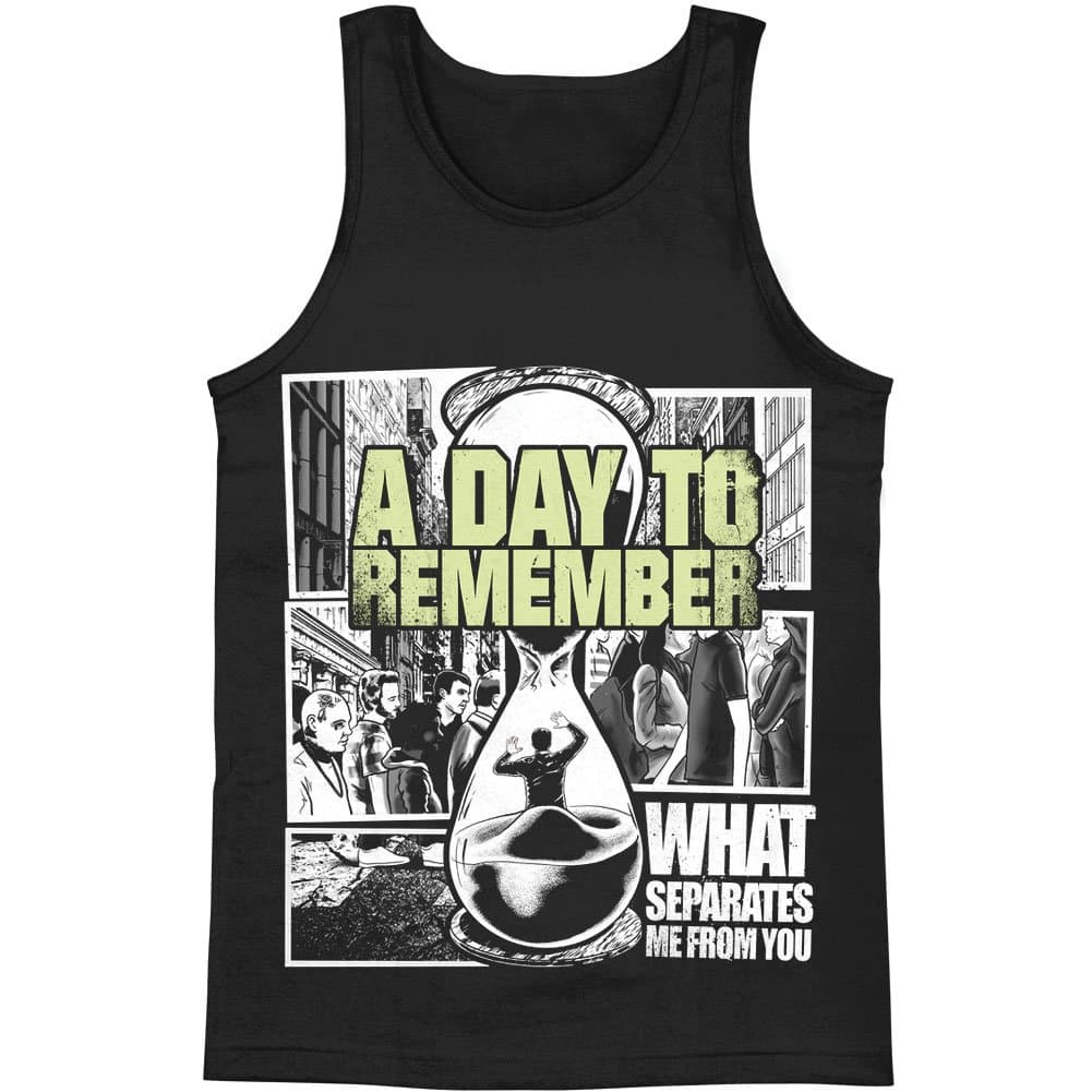 A Day To Remember Men's What Separates Me From You Mens Tank Medium Black