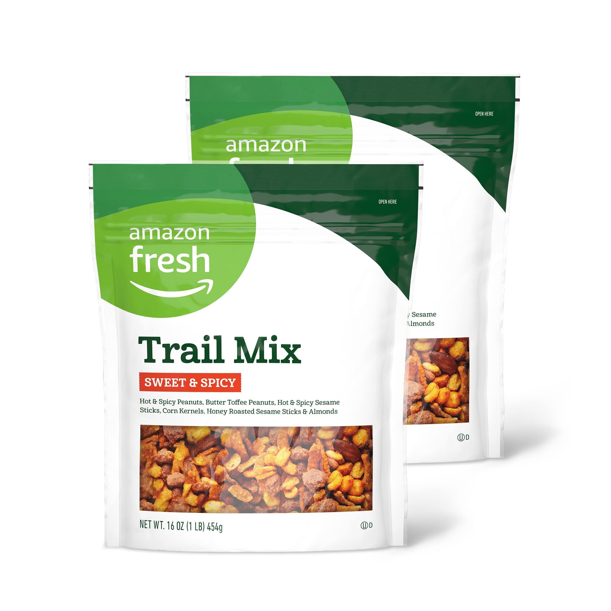 Sweet & Spicy Trail Mix, 16 oz (Pack of 2) (Previously Happy Belly, Packaging May Vary)