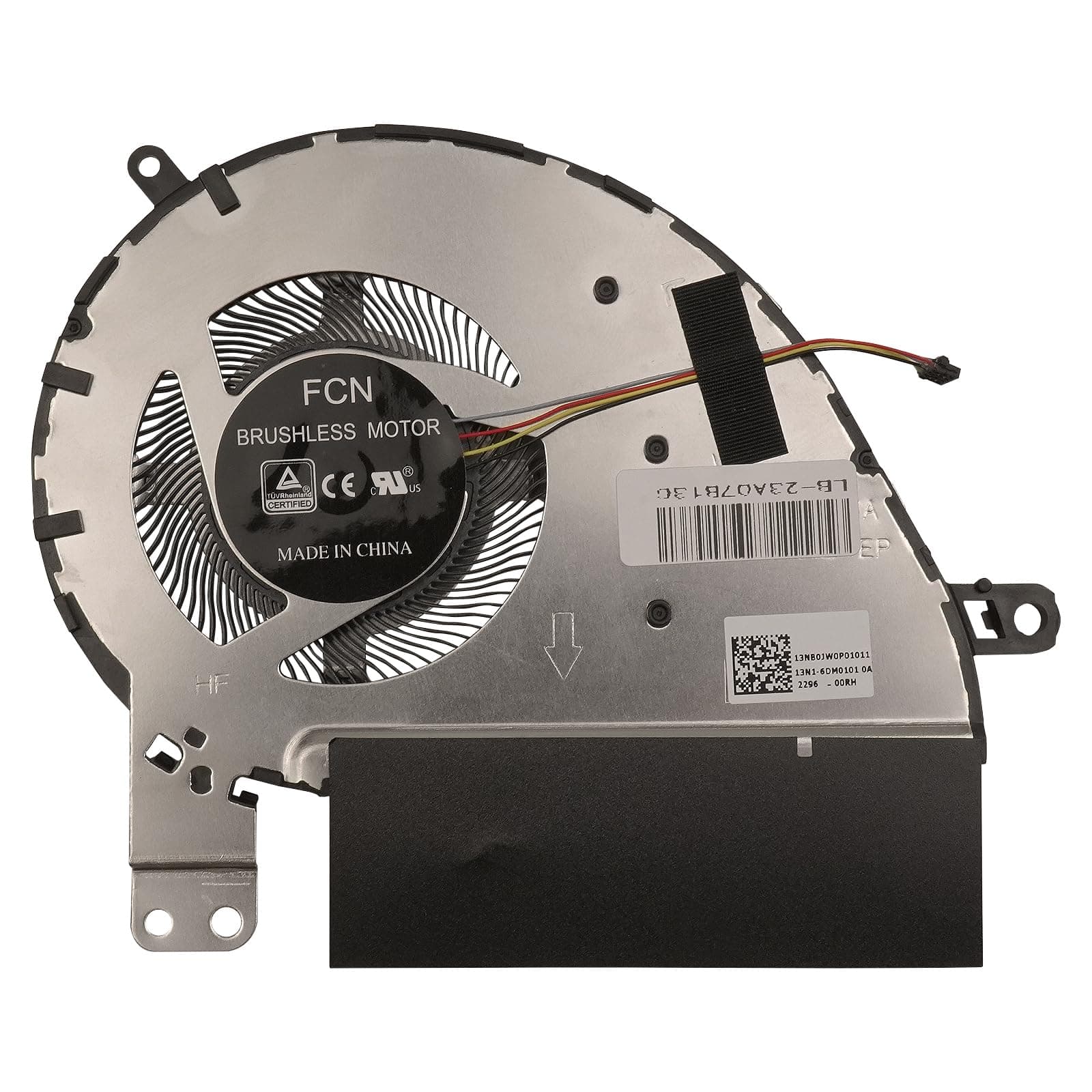 CPU Cooling Fan Replacement for Asus Zenbook 13 UX333 UX333F U3300F