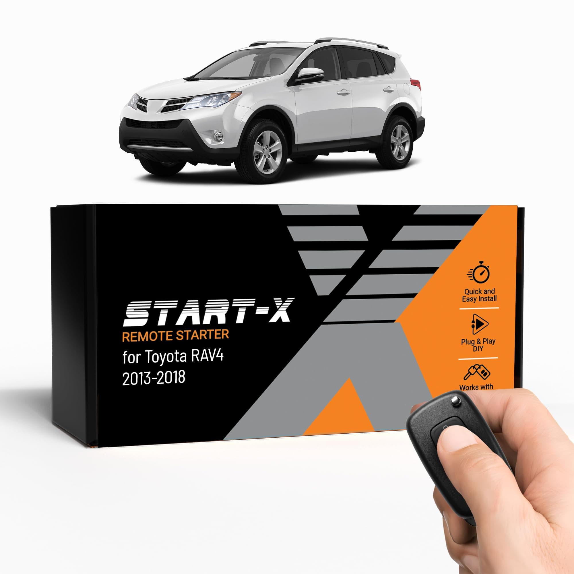 Start-X Remote Starter for Toyota RAV4 2013-2018 Key Start || Plug N Play