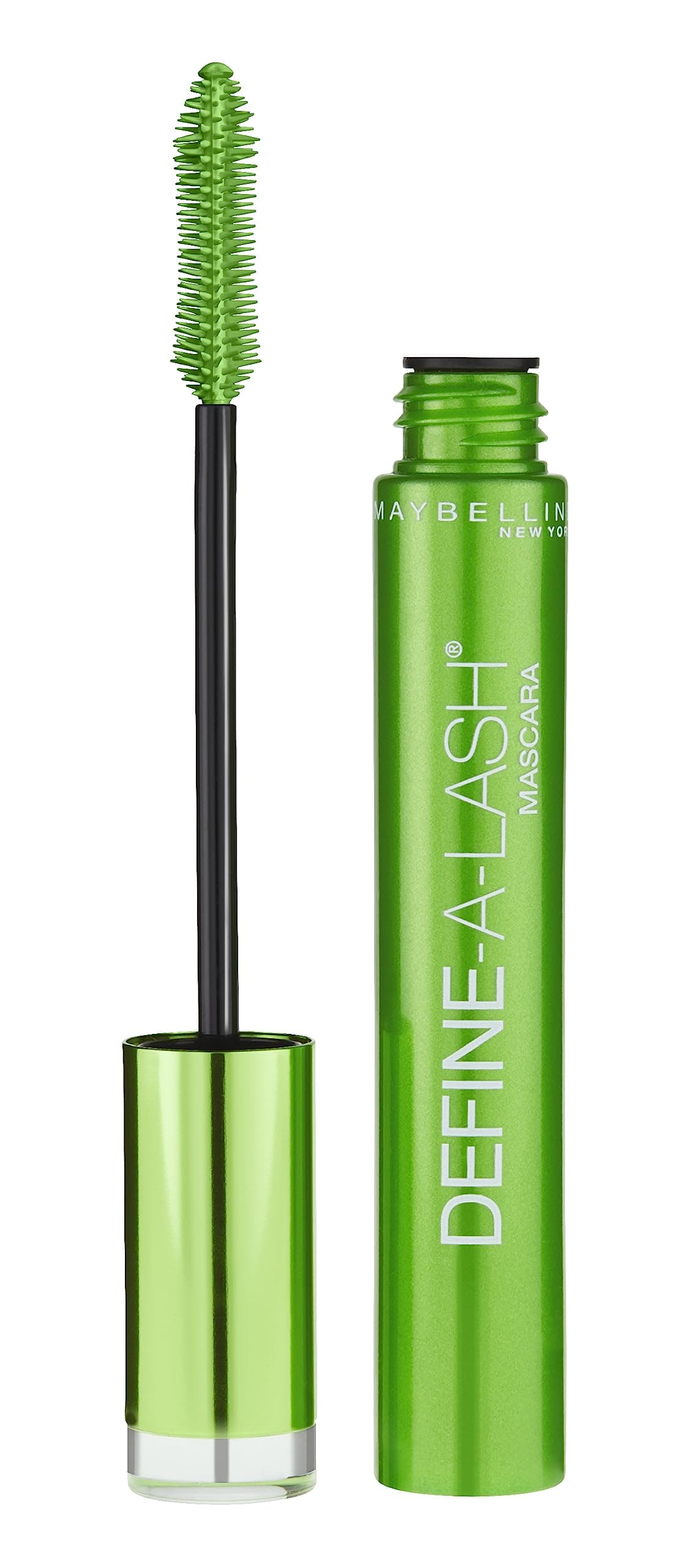 Maybelline New York Define-A-Lash Lengthening Washable Mascara, Very Black. For Washable Definition and Shape in Longer-looking Lashes, 0.22 Fluid Ounce