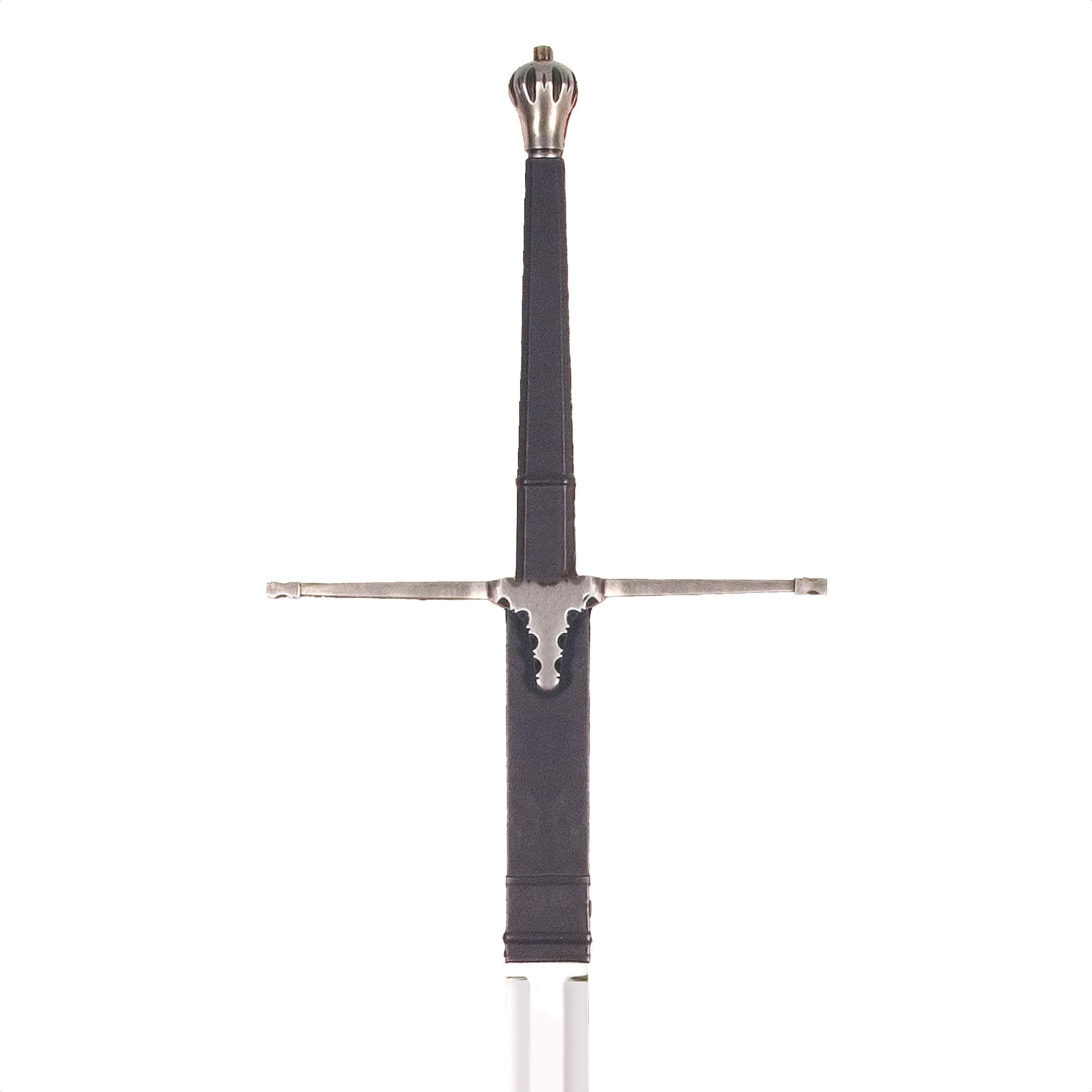 Two Handed The Freedom Fighter Early Scottish Claymore Full Tang Antiwue Finished Crossguard Pommel Leather Wrapped Grip