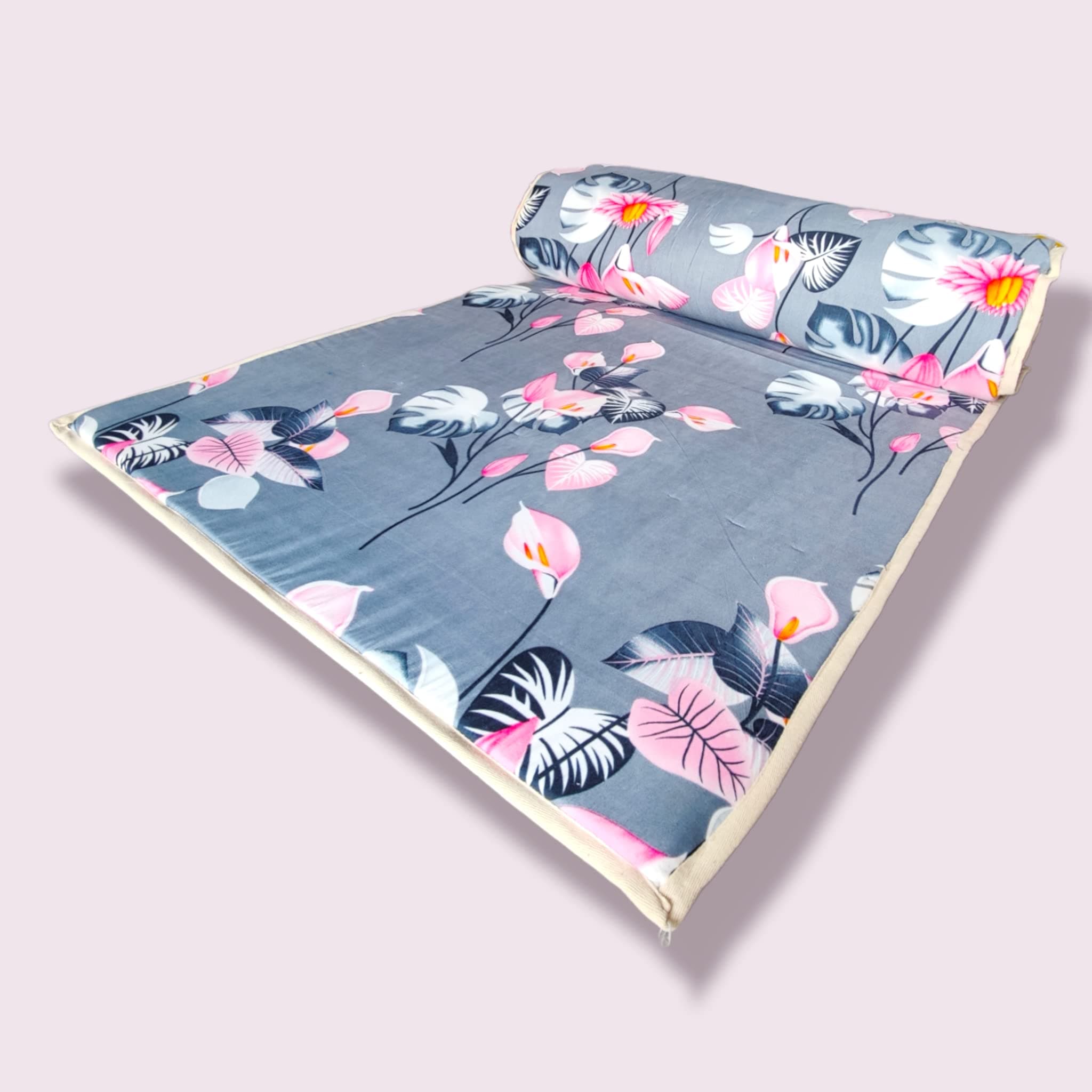 One Inch Foam Mattresses for Room, Balcony, Playard, Picnic or Any Other Activity Slim Foldable PU Foam 1-inch Single Size Mattress Floor Mattress 72X36X1 Inches