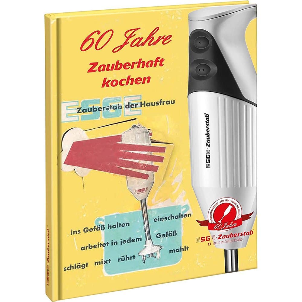 Esge – Anniversary Cookbook Magic Wand, Paper, Yellow, 30 x 15 x 15 cm