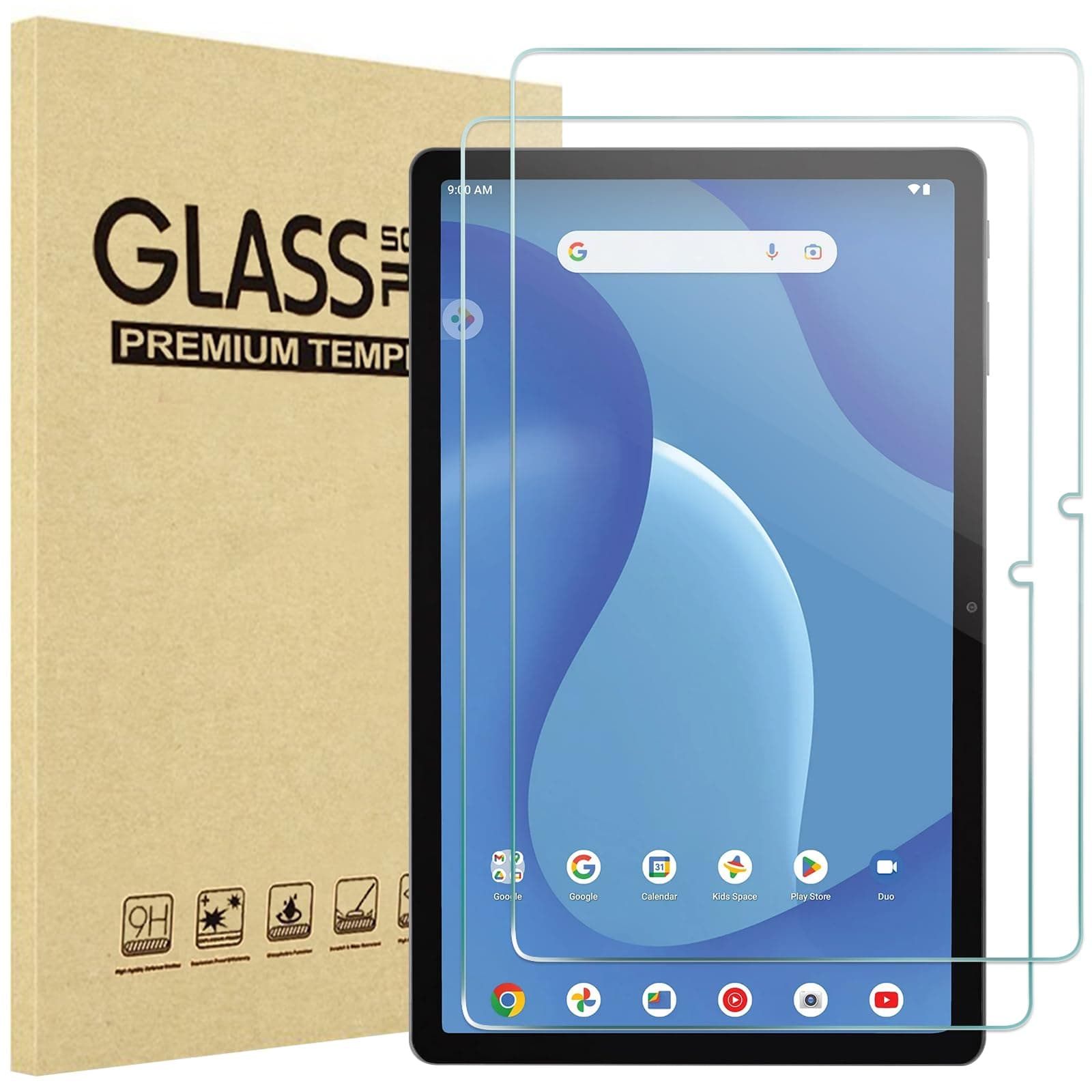 2 Pack Screen Protector for onn. 11" Tablet Pro 2023, Tempered Glass Film Guard for onn. 11" Tablet Pro 2023 Release