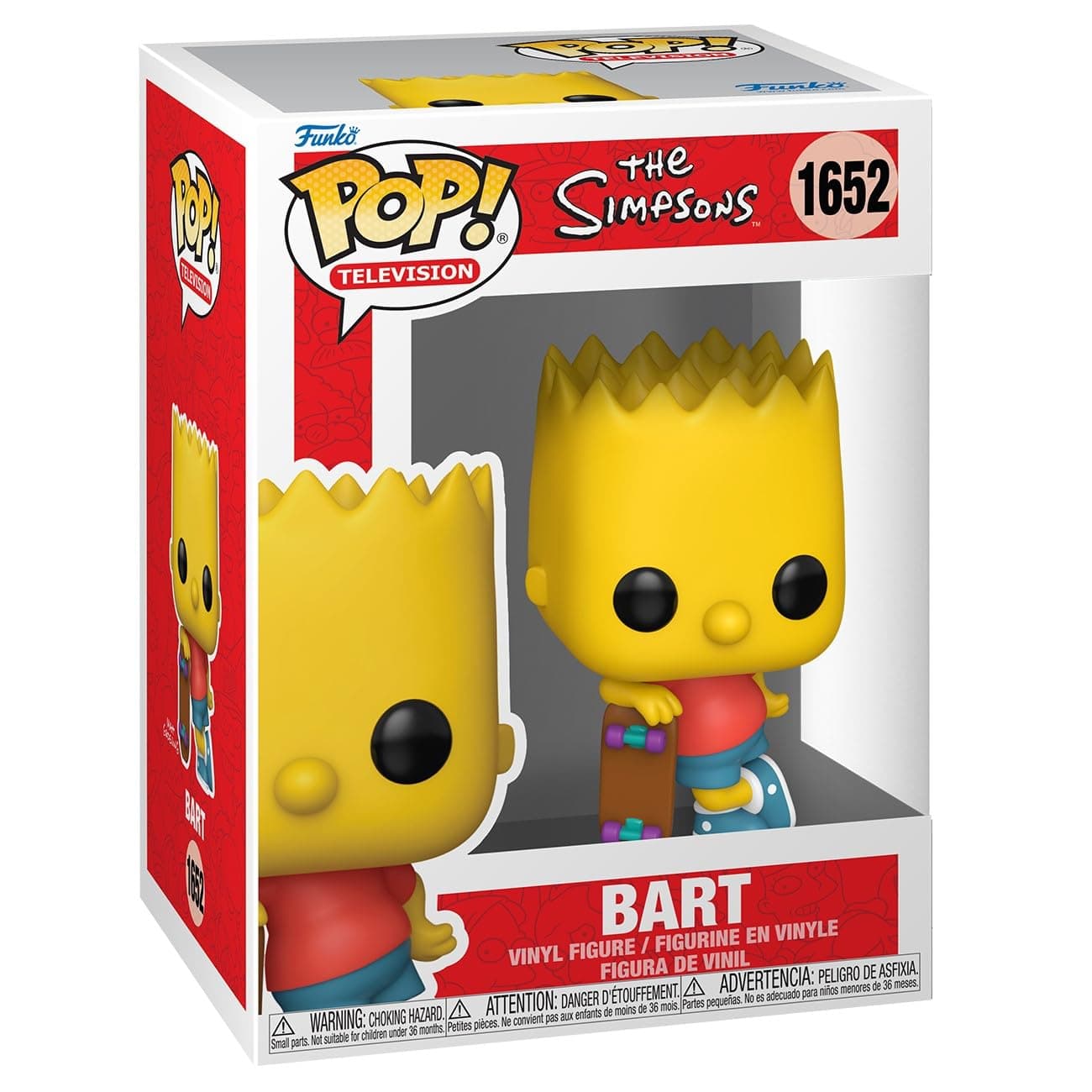 Funko POP TV: Simpsons - Bart Simpson - The Simpsons - Collectable Vinyl Figure - Gift Idea - Official Merchandise - for Kids & Adults - TV Fans - Model Figure for Collectors and Display