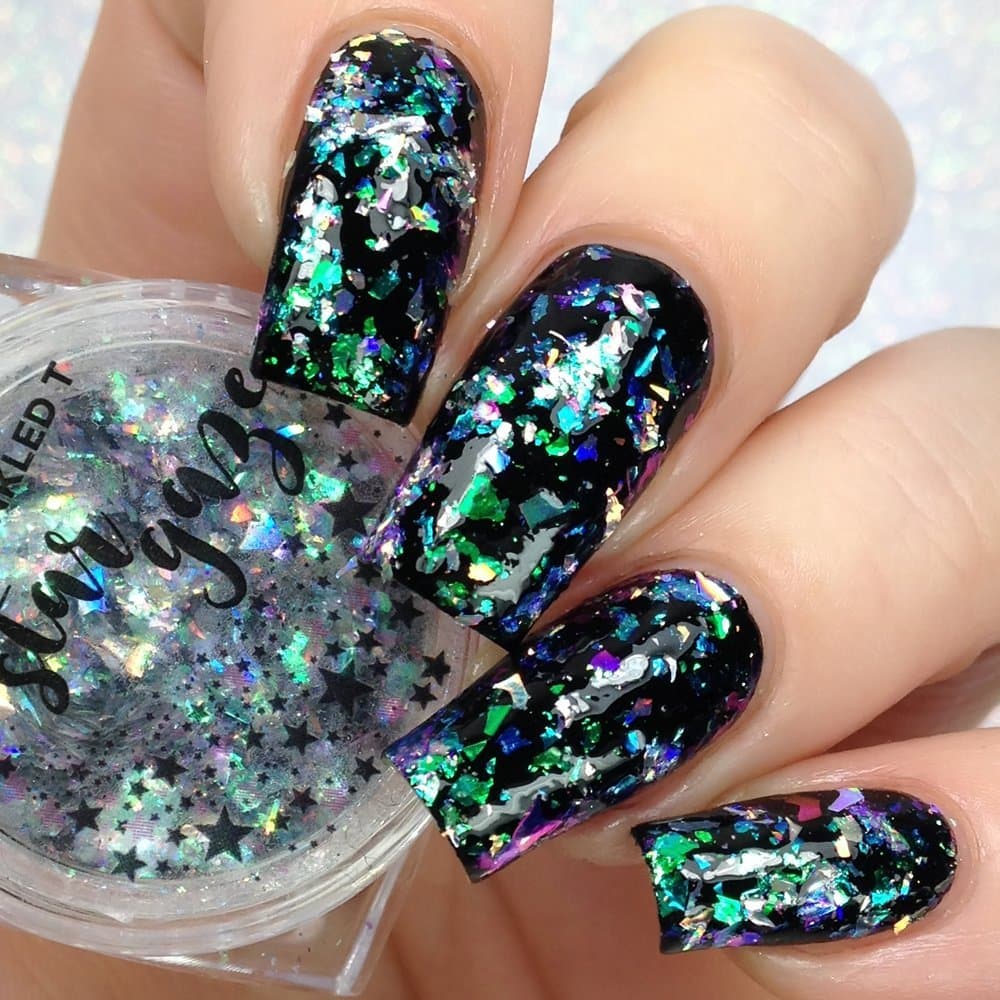 Twinkled THolographic Flakes for Nail Art (Star Gaze)