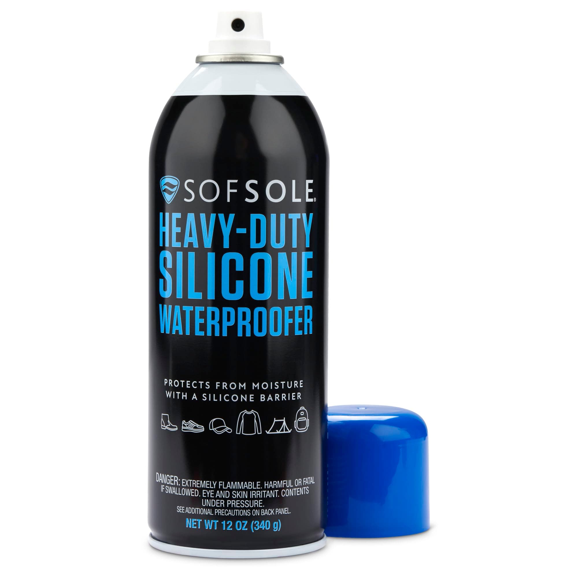 Sof Sole Silicone Waterproofer Spray for Boots, Tents and Outdoor Gear, 12-ounce