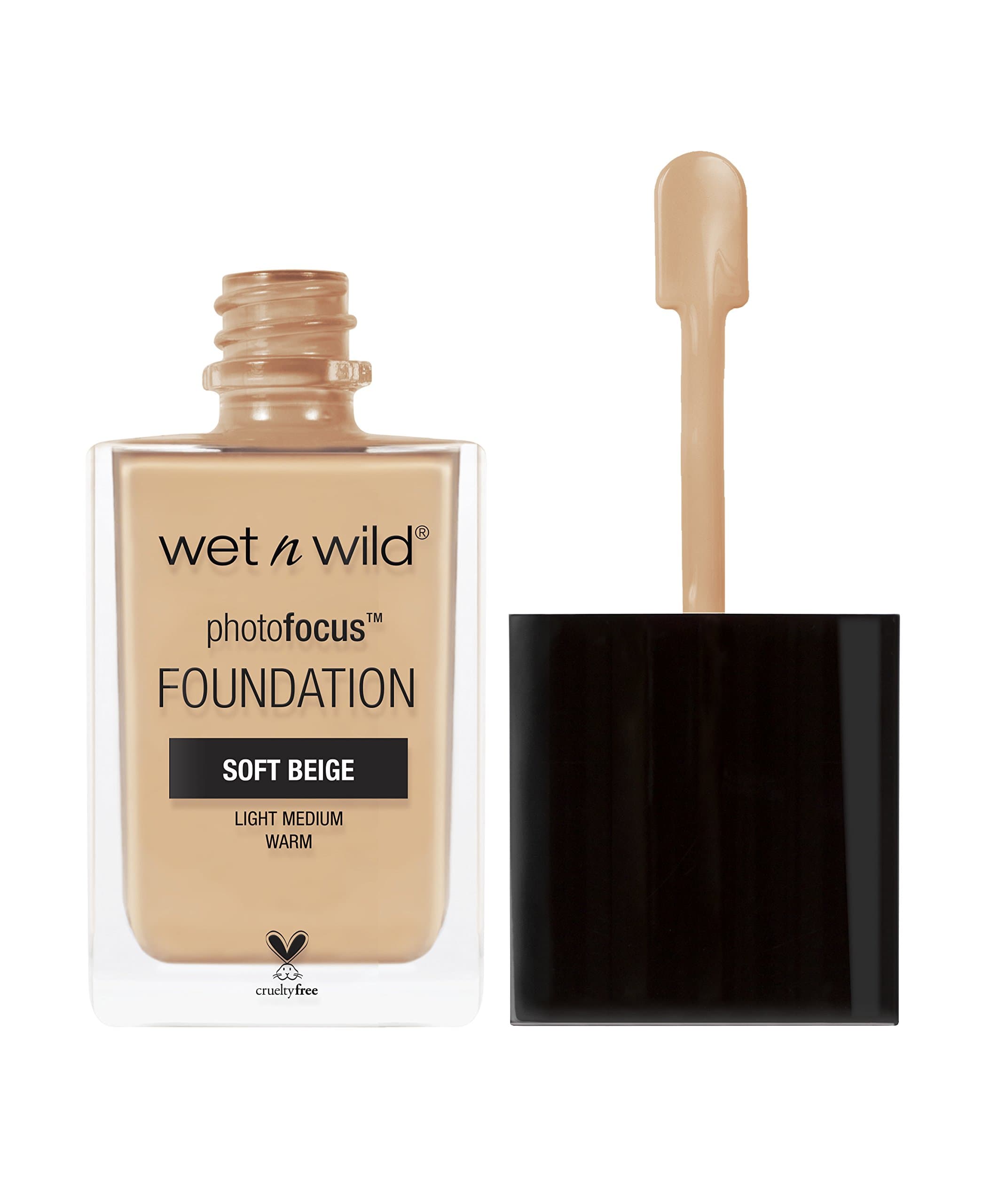 Photo Focus Matte Liquid Foundation Soft Beige, Vegan & Cruelty-Free