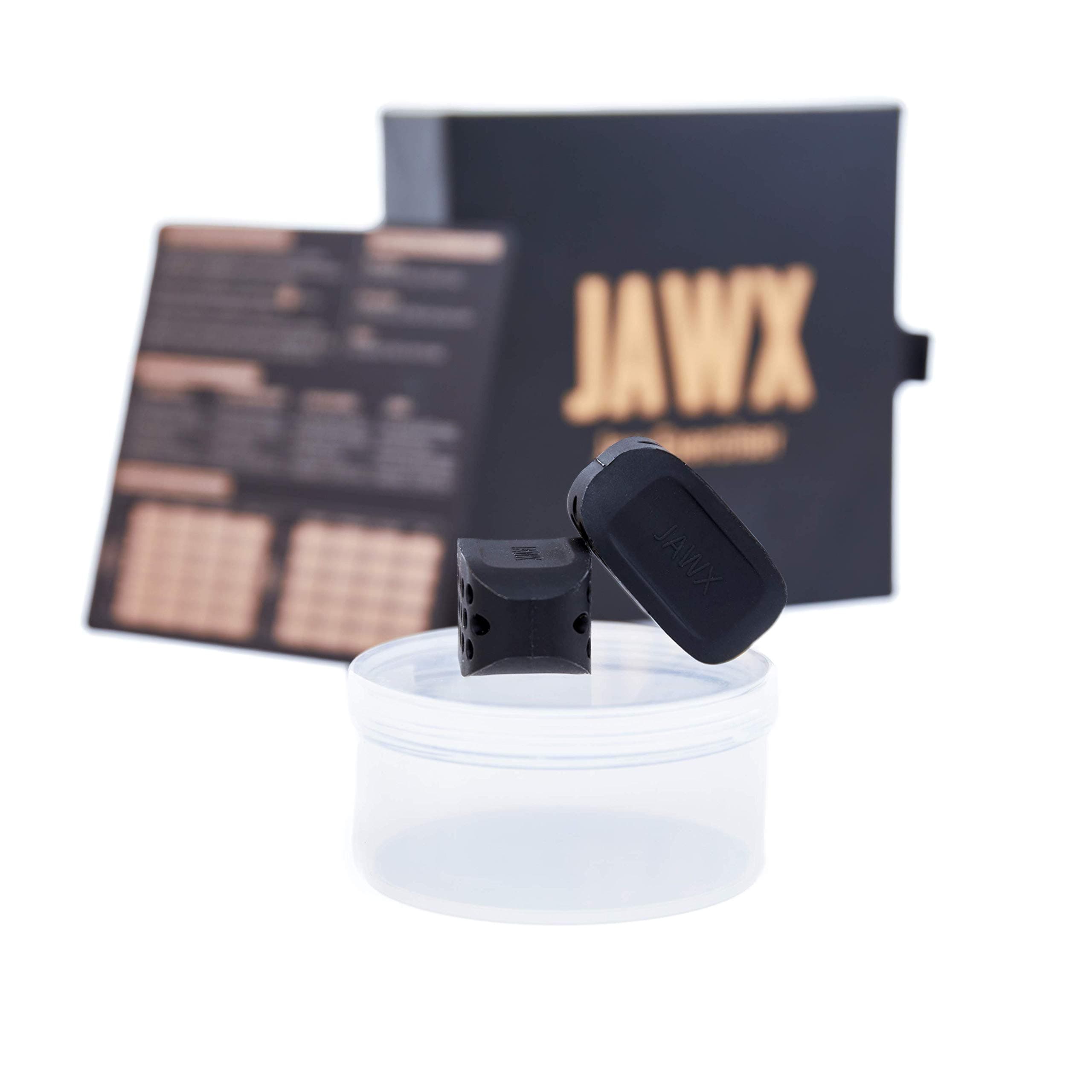 JAWX Jawline Exerciser Jaw Exerciser For Men Women - With Jaw Workout Plan - Jaw Trainer Excersizer Chisell Jawline Jawsercise Jaw Strengthener Facial Face Exerciser Jaw Definer - Beginner to Advanced