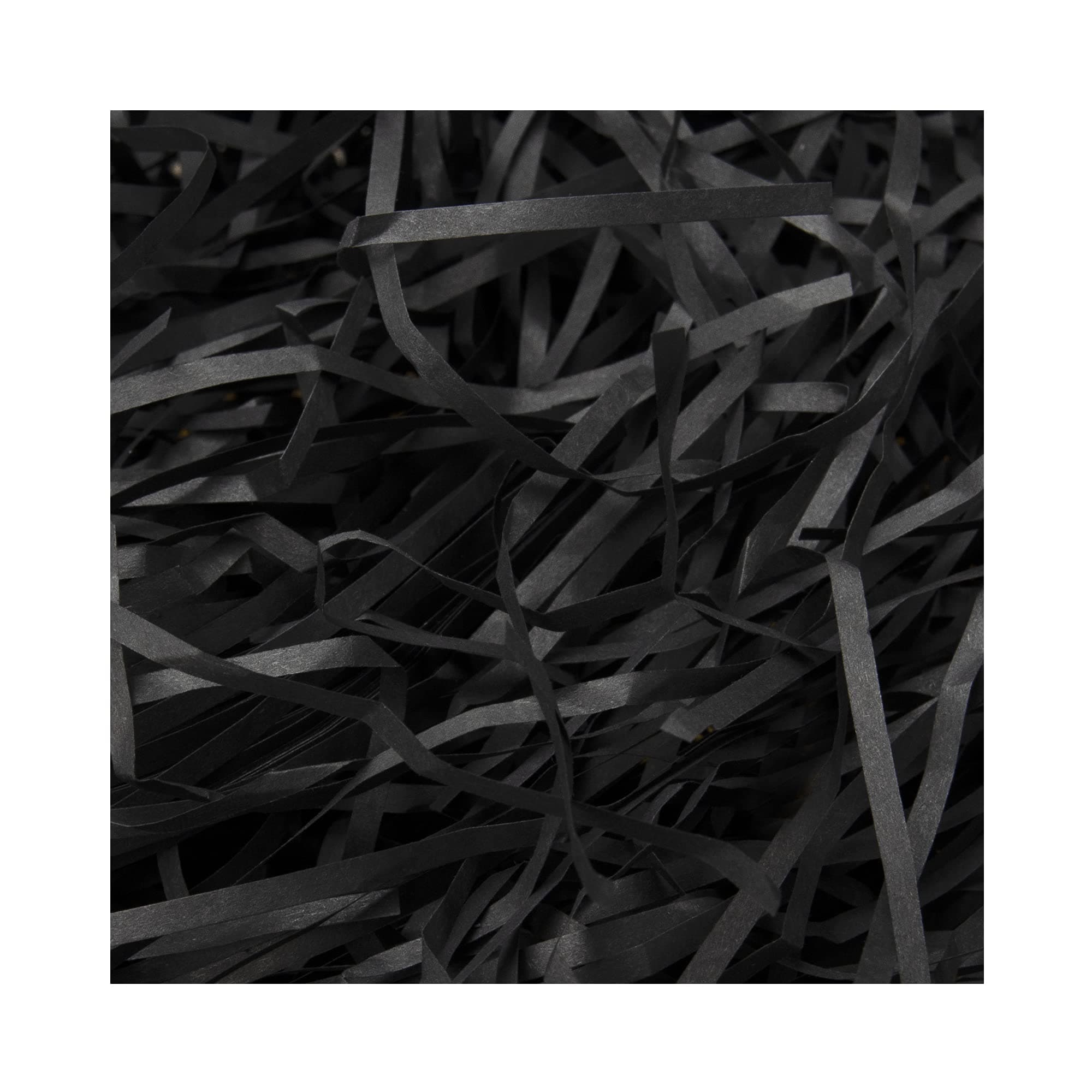 MAL Traders Black Shredded Tissue Paper for Hampers and Gift Box Stuffing(200g)