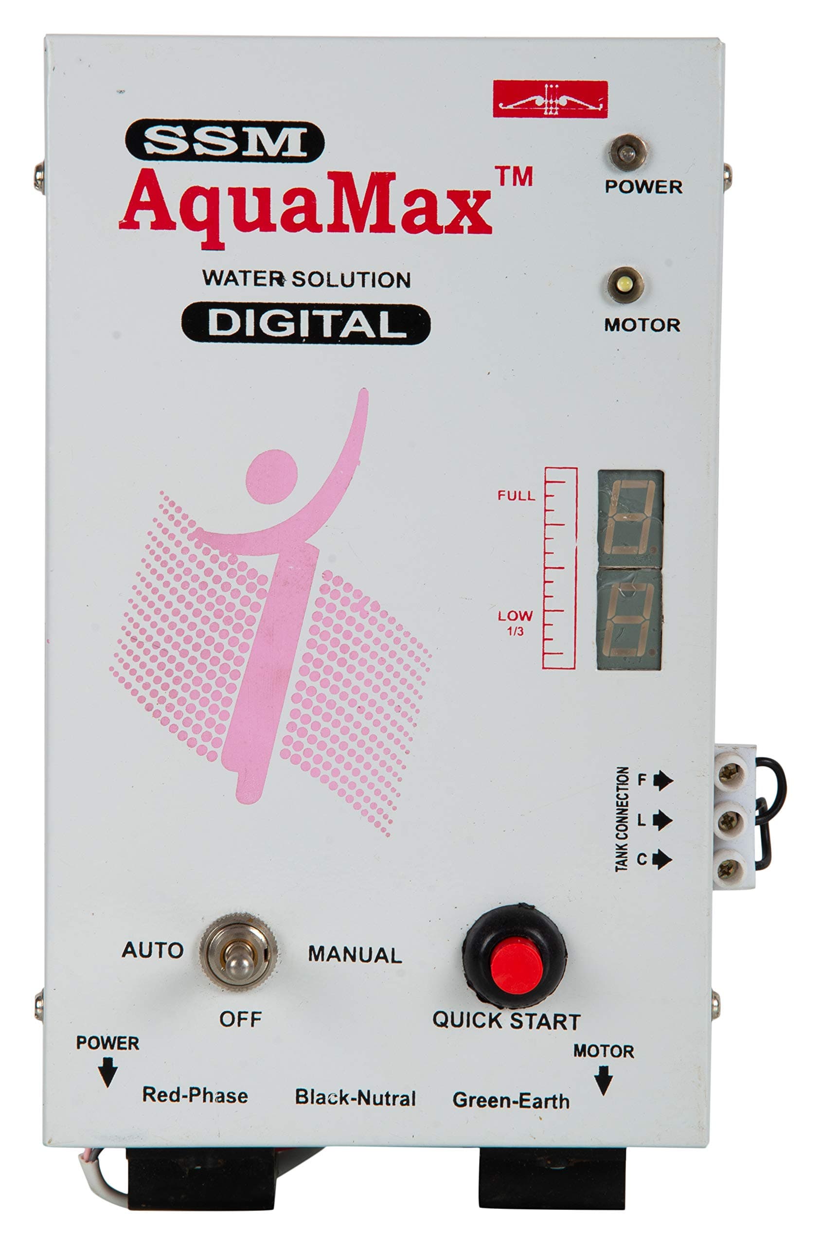 SSM AquaMax Plastic Automatic Water Level Controller (White, Standard Size)