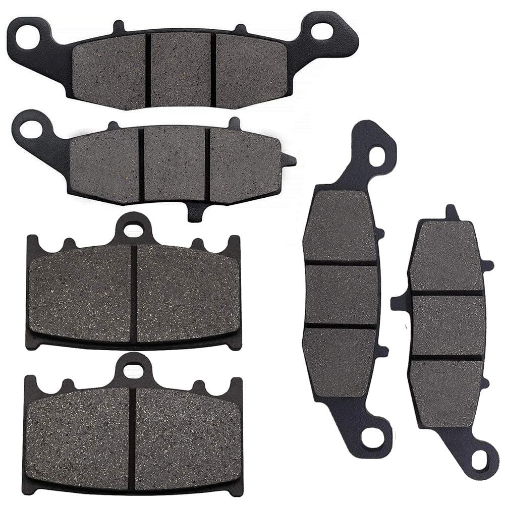 Yerbay Motorcycle Front and rear Brake Pads Compatible for Suzuki VL1500 Intruder 1500 2002-2009 / VL 1500 C90 C90T Boulevard 2005-2010