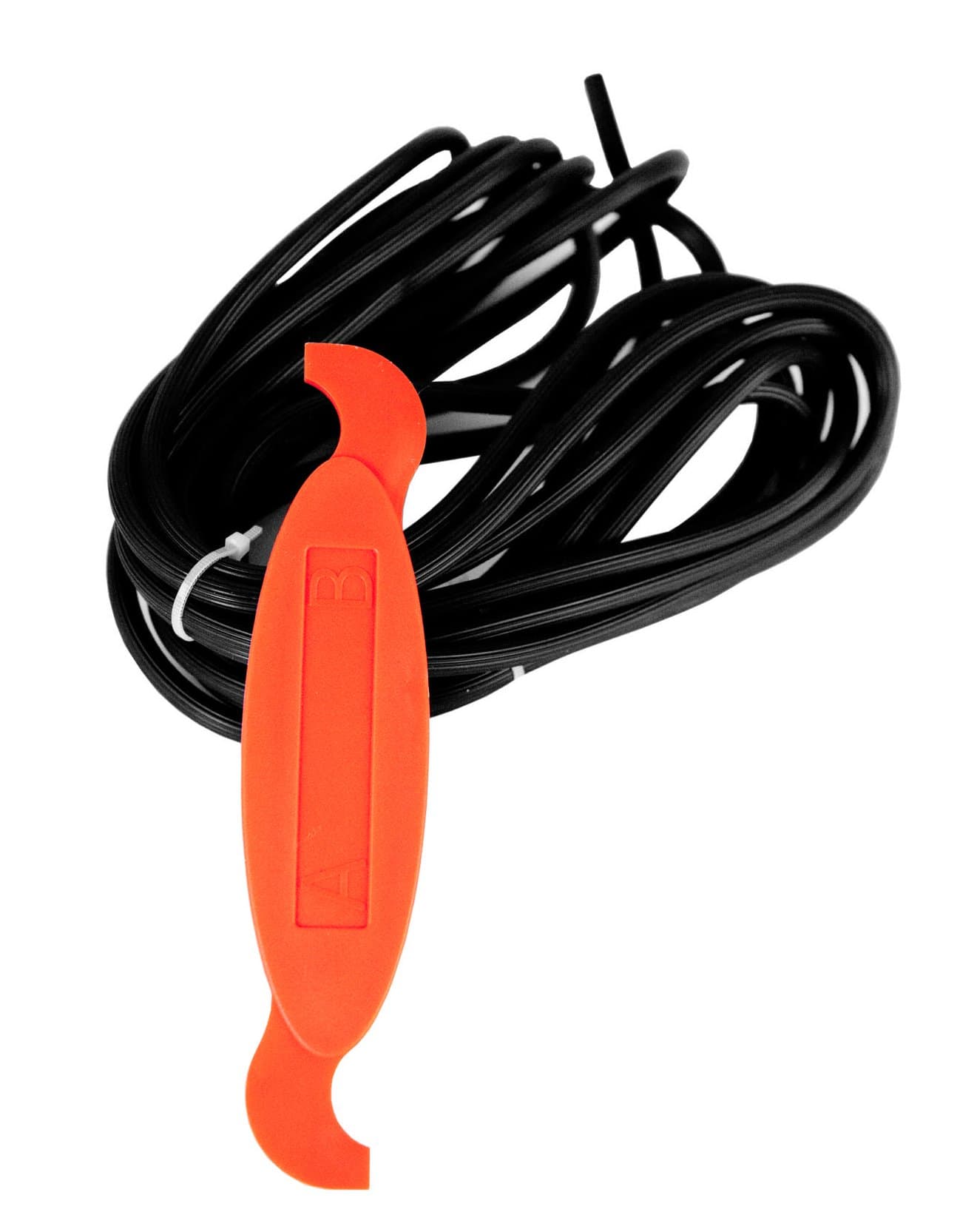 WindhagerAerodynamic Protection against insects Beading Rubber Cord for Attaching Fly Screen Fabric Ø 5 mm x 5 m, Black, including tool