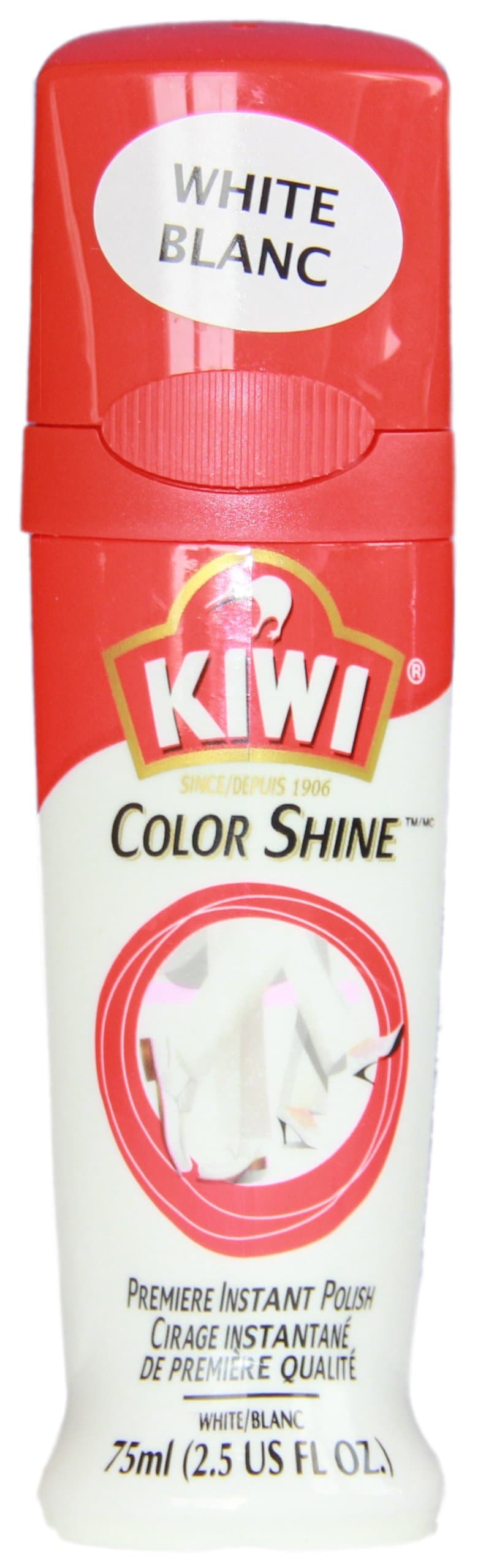 Kiwi Leather Quir Premier Shine Ultra-Brilliant White