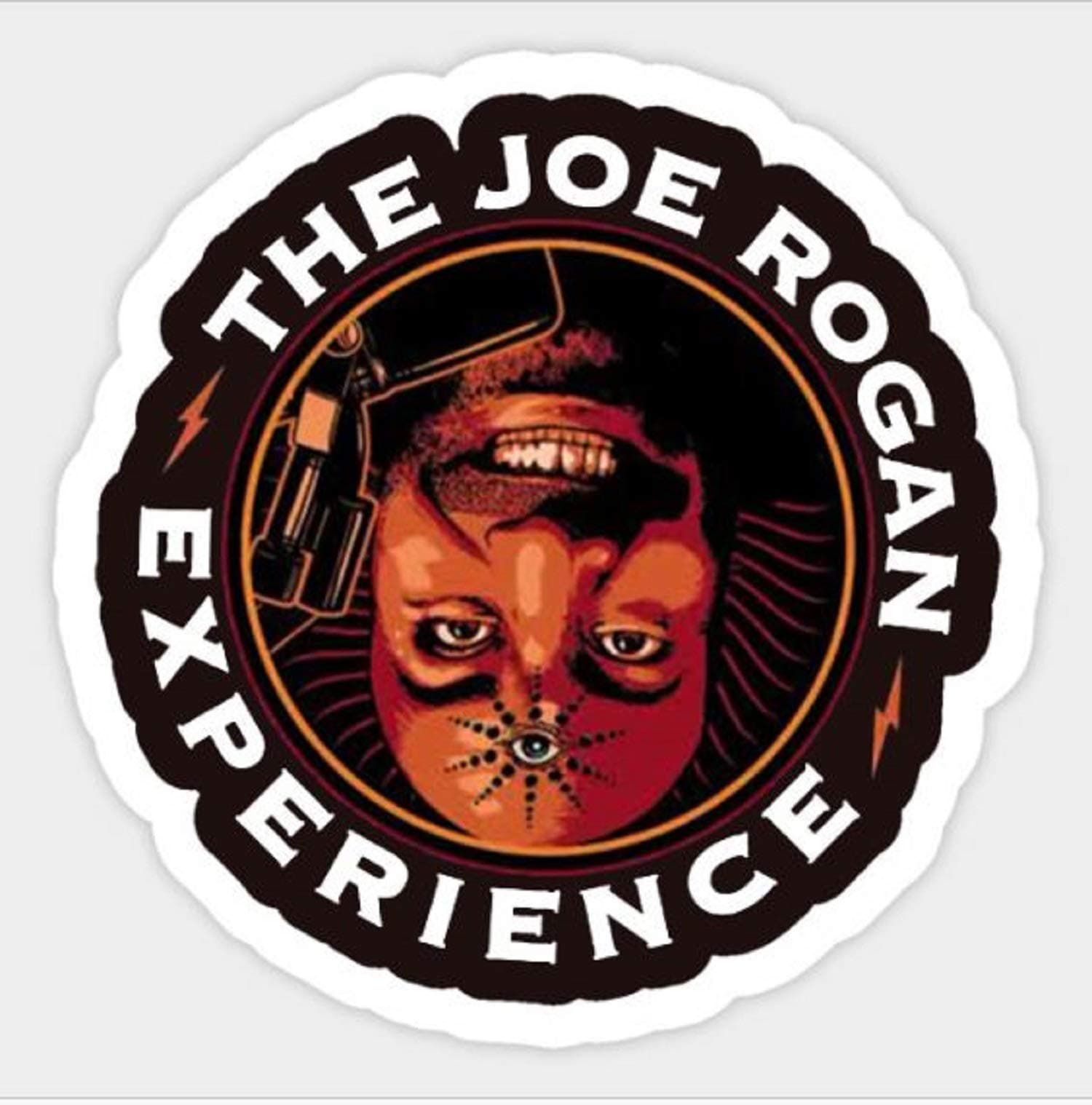 Joe Rogan Experience Decal Sticker Podcast American Comedian 4 Inch Bumper Sticker
